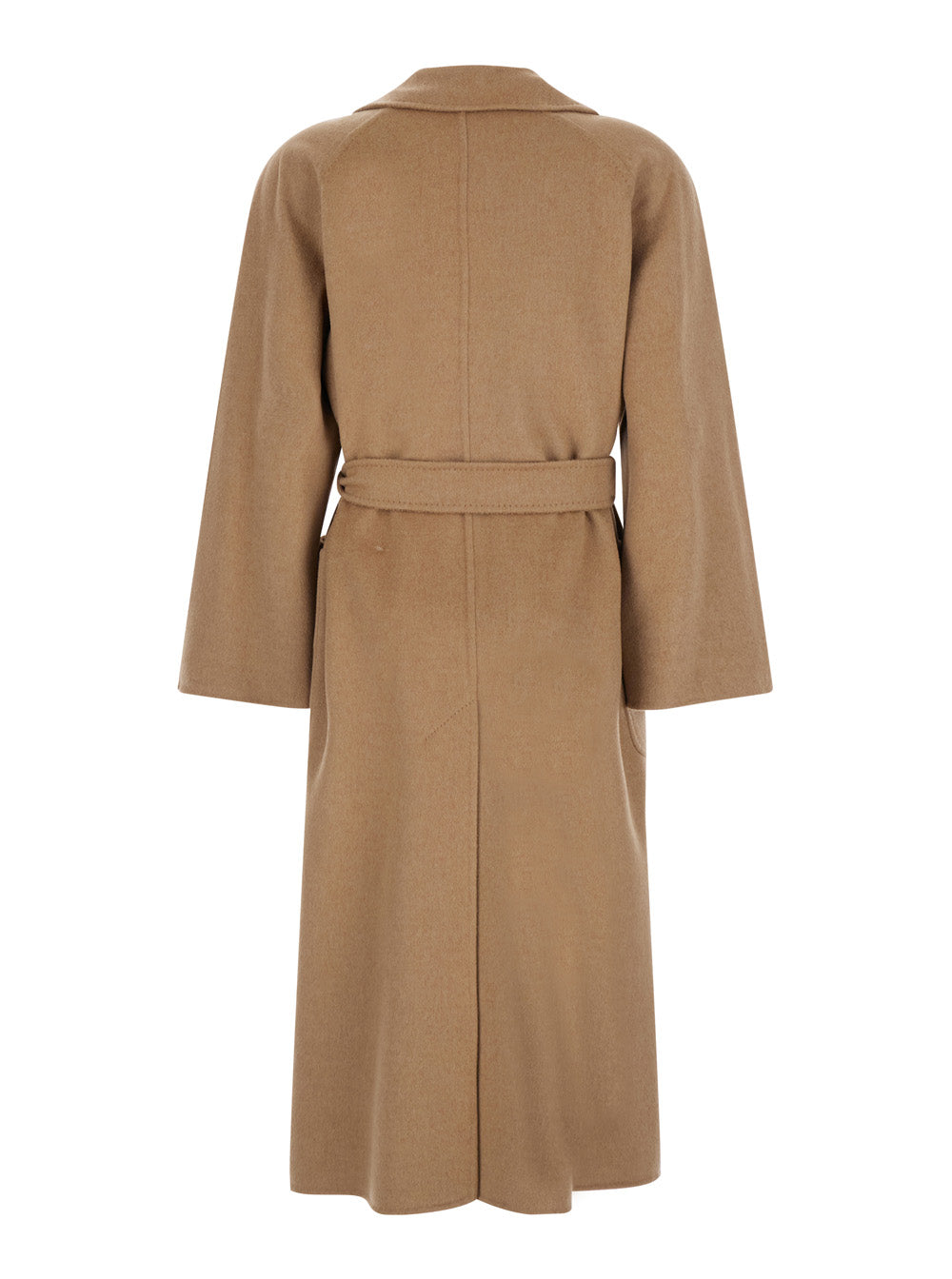 Max Mara Women Max Mara Beige Women's Coat In Fabric MAX MARA