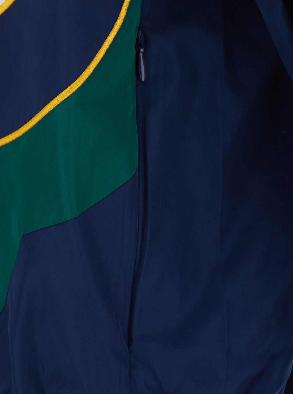 Casablanca Men Casablanca Windbreaker Jacket With Colourblock Appliqué In Blue Tech Fabric Gender Unspecified CASABLANCA