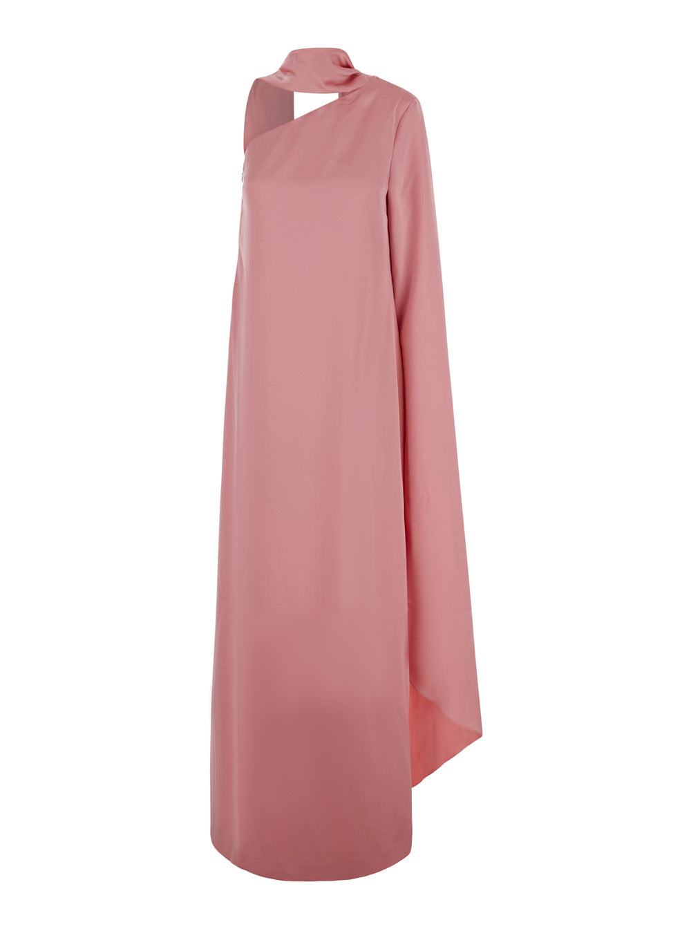 Solace London Women Long Maxi Dress In Fabric And Pink For Women SOLACE LONDON