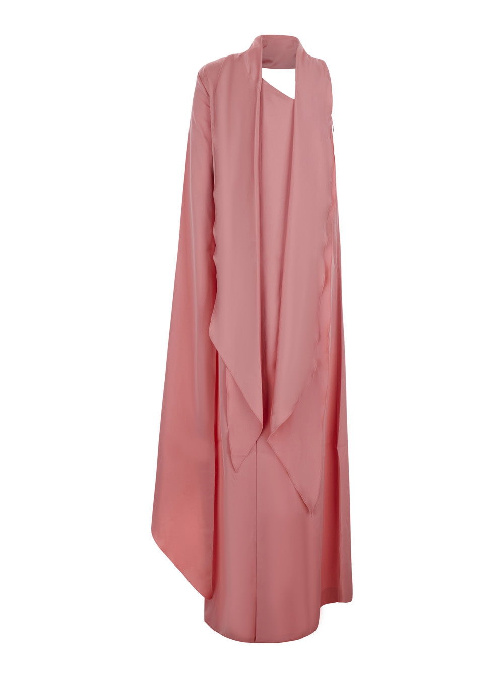 Solace London Women Long Maxi Dress In Fabric And Pink For Women SOLACE LONDON