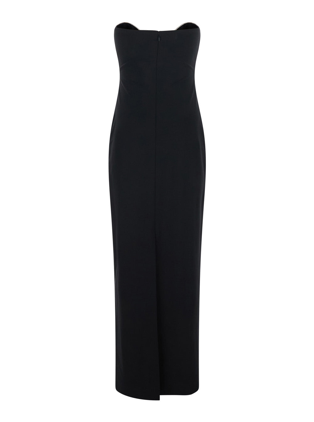 Solace London Women Maxi Sommer Dress In Black Tech Fabric For Women SOLACE LONDON