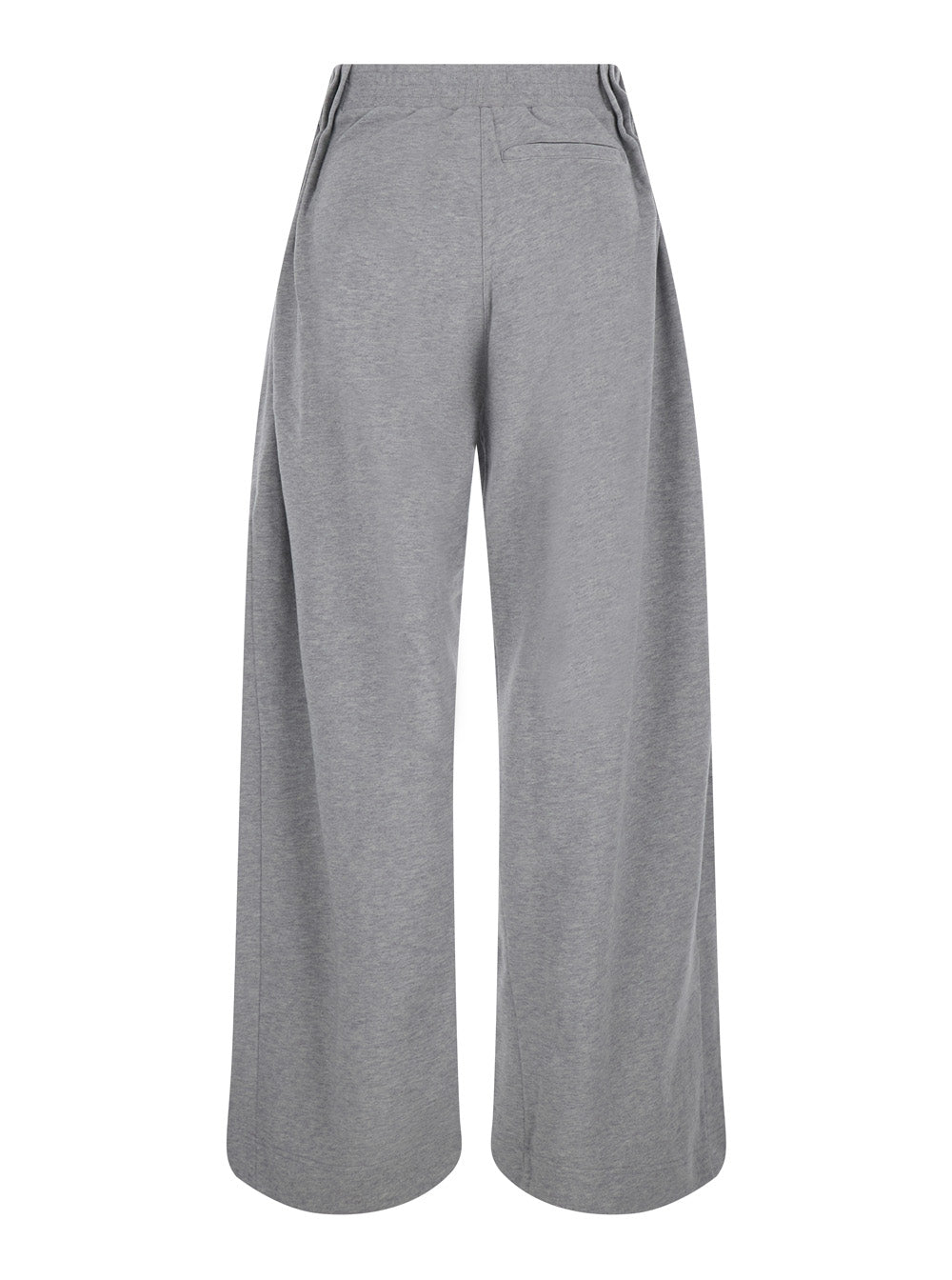 Dries Van Noten Women Hamesa Pants In Gray Tech Fabric With Unisex Details DRIES VAN NOTEN