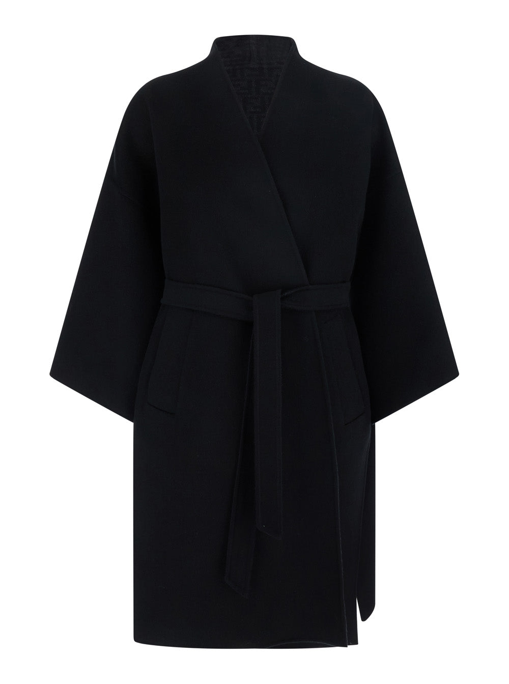 Fendi Women Coat Ff Double Wool FENDI