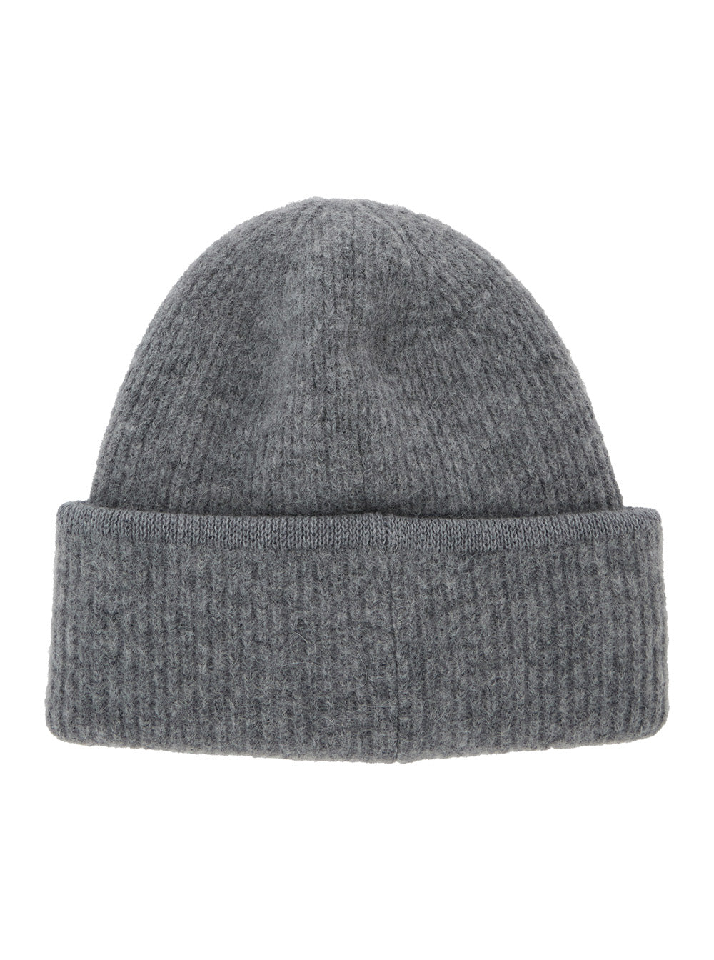 Jacquemus Women Le Bonnet Gros Grain Is A Hat Characterized By A Processing In Alpaca And Merino Wool In Gray Unisex JACQUEMUS