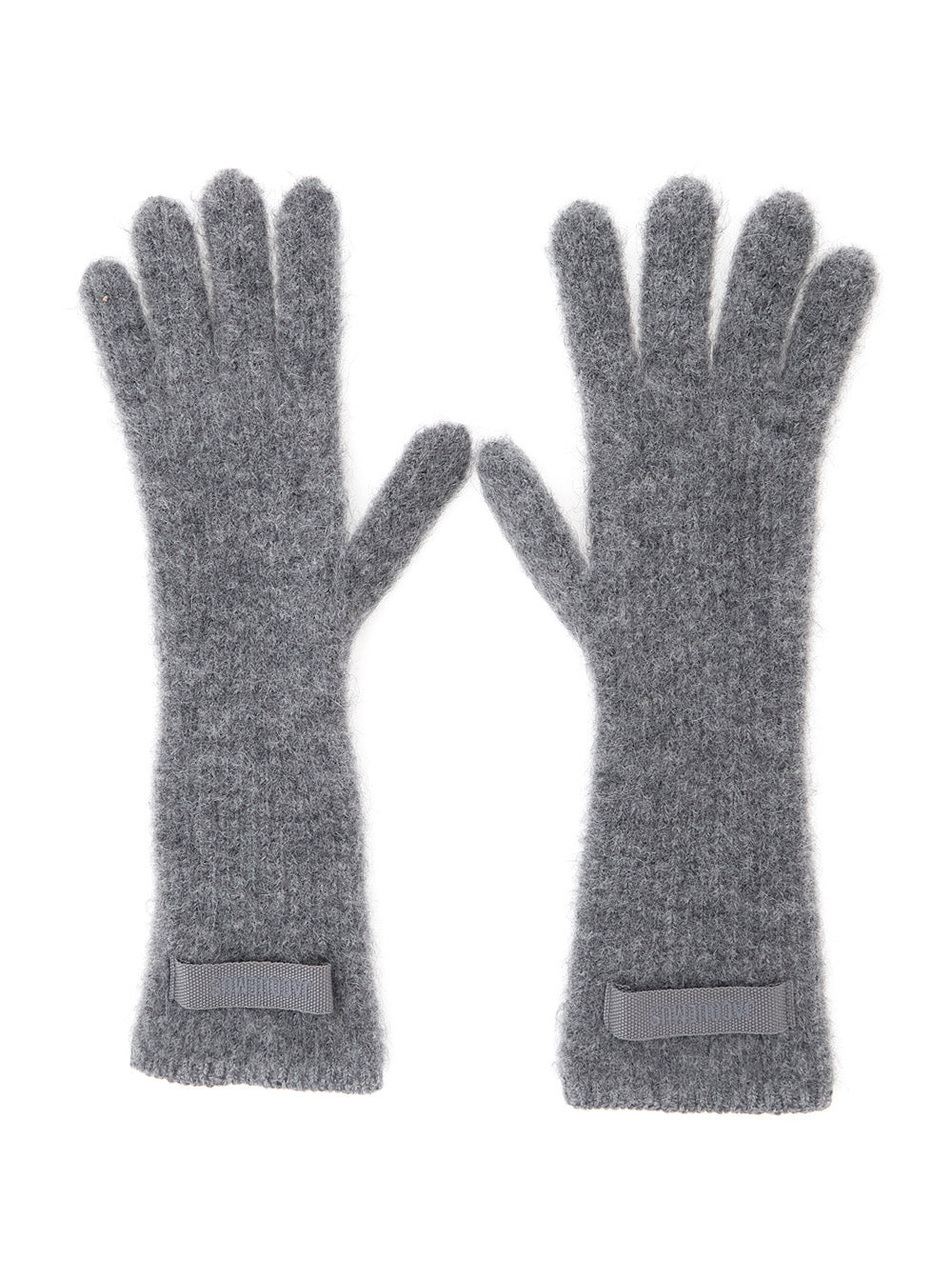 Jacquemus Women Les Gants Gros Grain Are Gloves Characterized By A Composition Of Alpaca Wool, Nylon, And Merino Wool In Gray Unisex JACQUEMUS