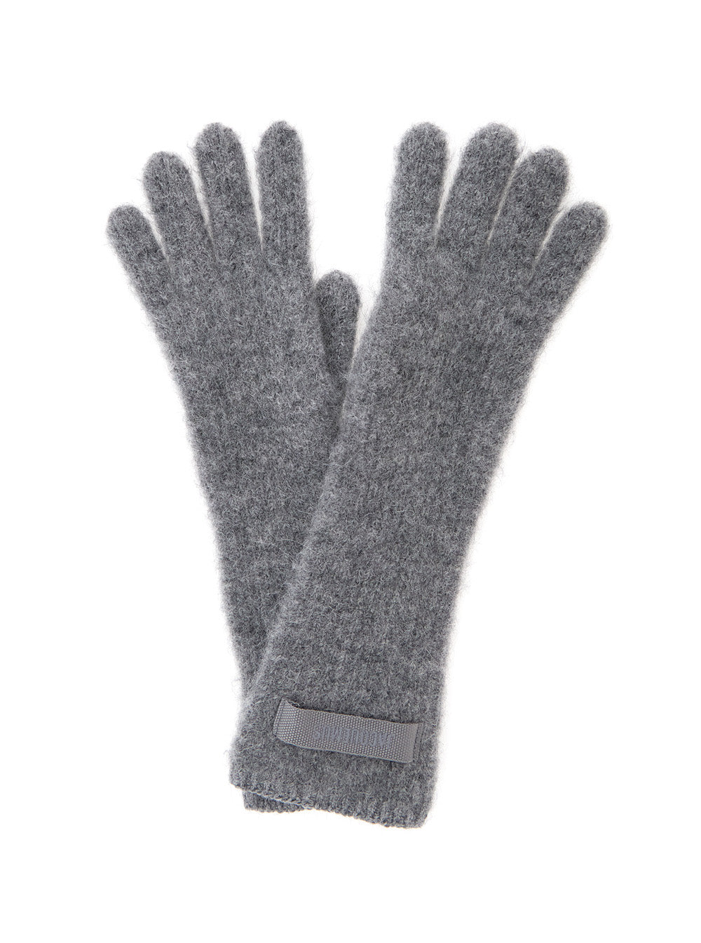 Jacquemus Women Les Gants Gros Grain Are Gloves Characterized By A Composition Of Alpaca Wool, Nylon, And Merino Wool In Gray Unisex JACQUEMUS