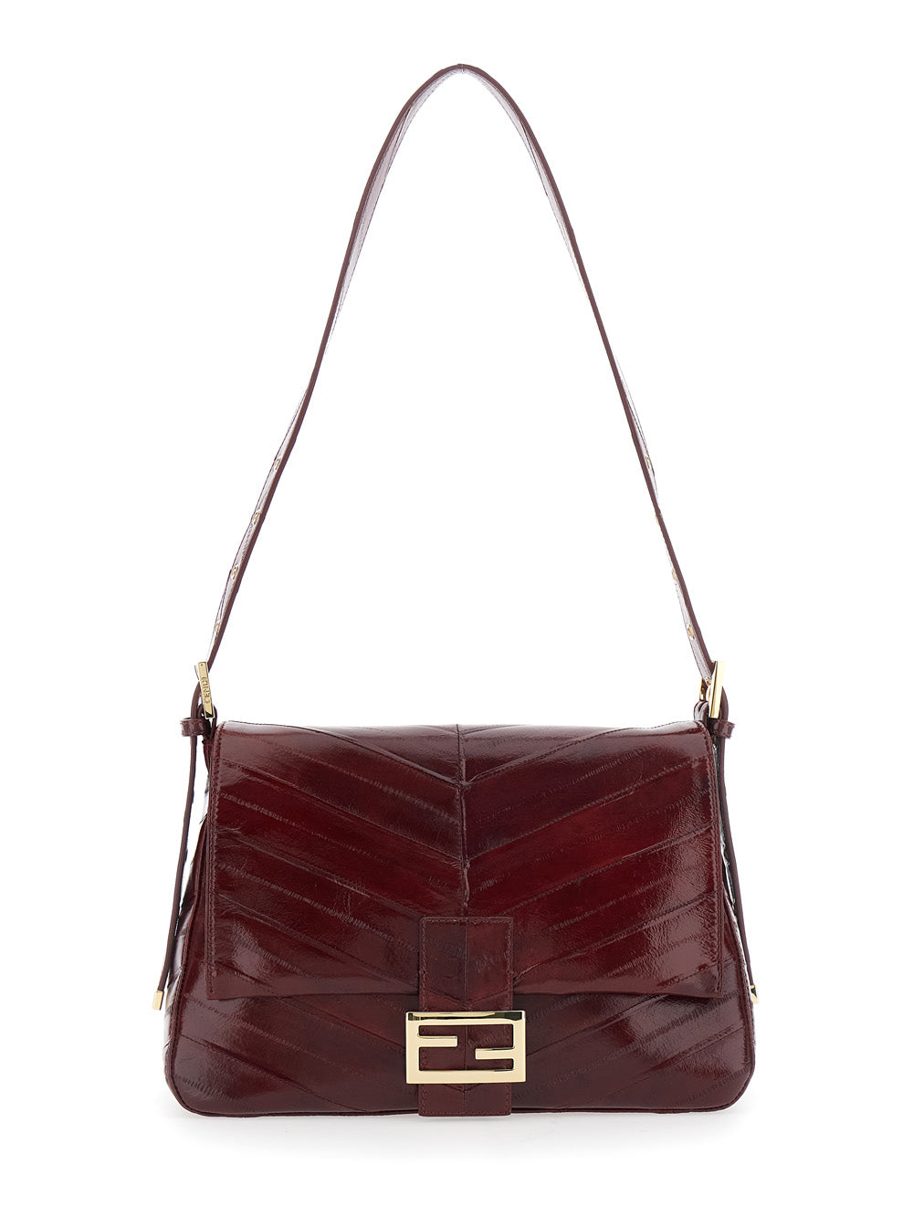 Fendi Women Flap 26325 Missina Chevron FENDI