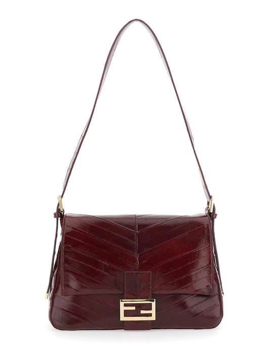 Fendi Women Flap 26325 Missina Chevron FENDI