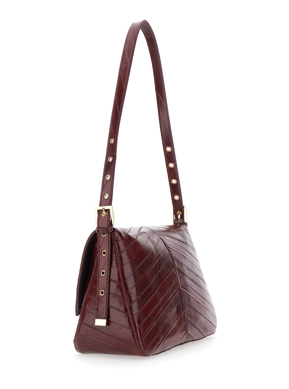 Fendi Women Flap 26325 Missina Chevron FENDI