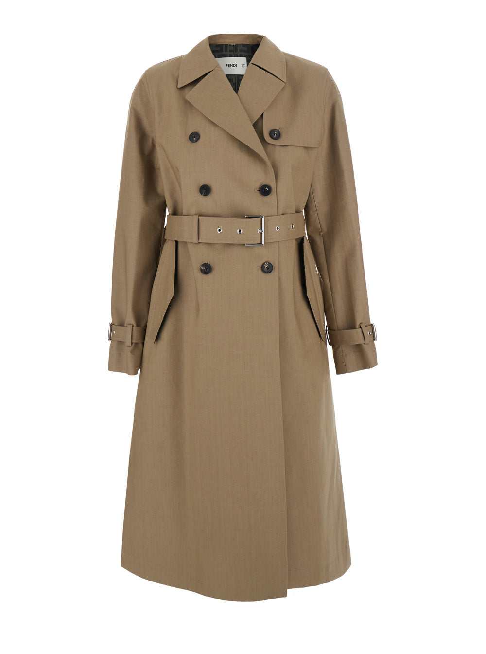 Fendi Women Soprabito Mac Logo FENDI