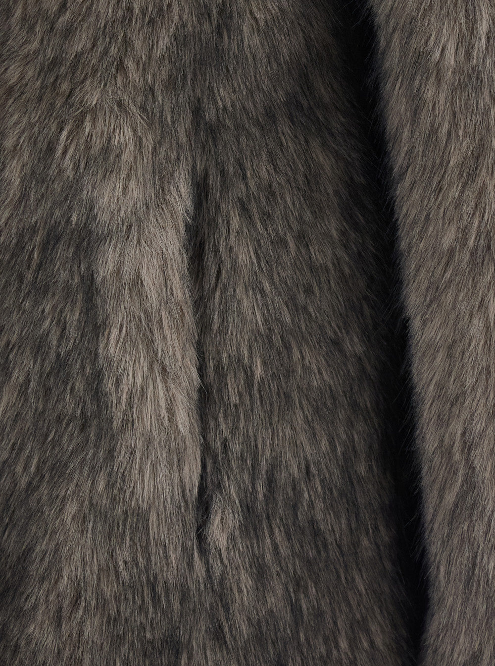 Stand Women Angelika Jacket Faux Fur With 100% Polyester And Gray For Women STAND STUDIO