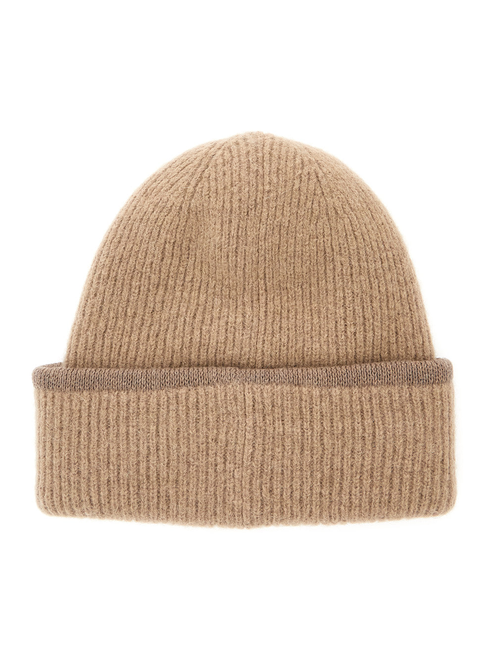 Jacquemus Women Le Bonnet Gros Grain Cap With Visor In Alpaca And Merino Wool Beige Unisex JACQUEMUS
