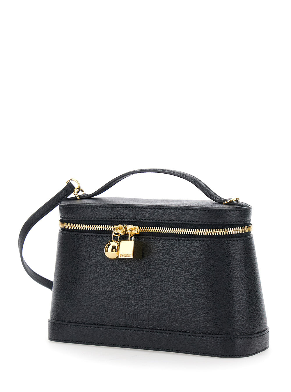Jacquemus Women Le Petit Vanity With Leather Details And Black Unisex Color JACQUEMUS