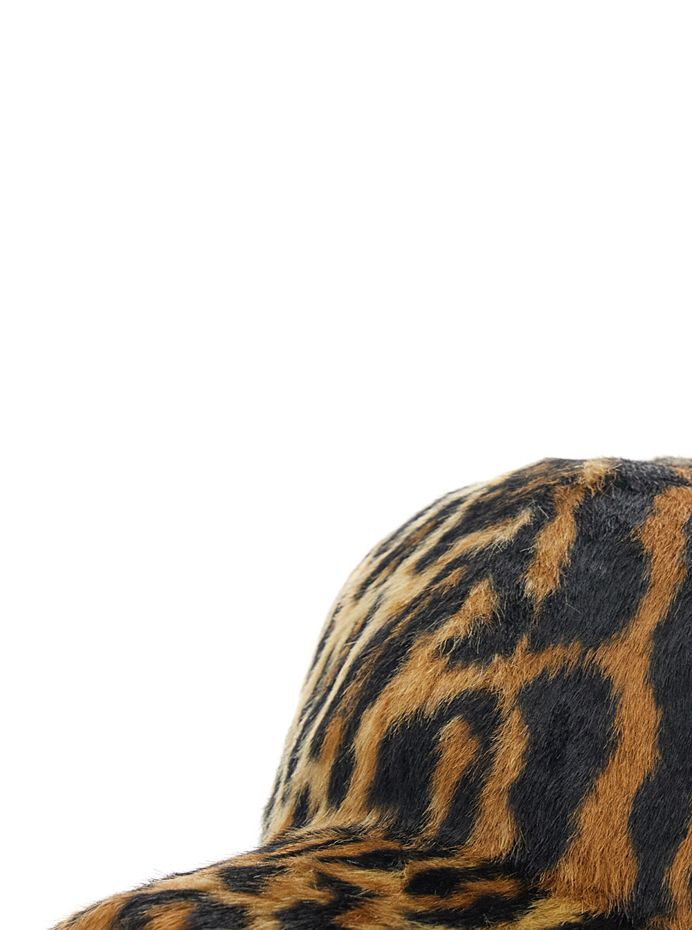 Stand Women Cyrene Cap In Brown Modacrylic Unisex STAND STUDIO
