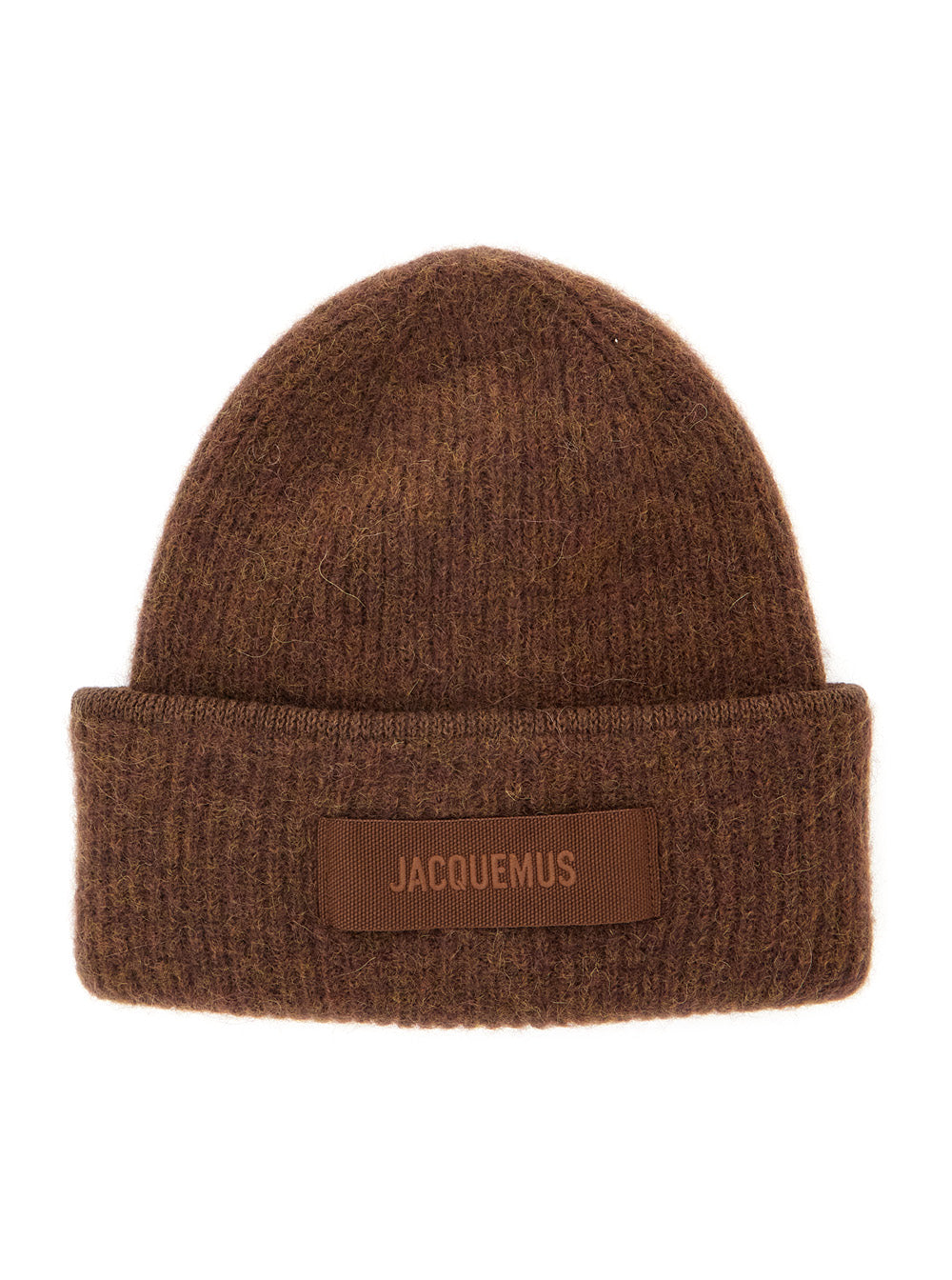 Jacquemus Men Le Bonnet Gros Grain Is A Hat Characterized By A Gros Grain Band And An Elegant Design. Brown Color. Unisex. JACQUEMUS