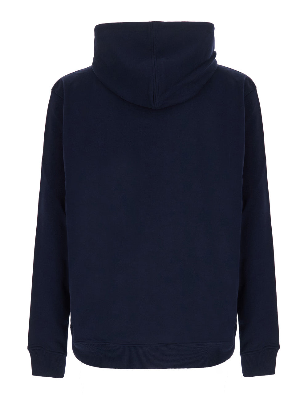 Ami Paris Men Blue Unisex Hoodie With Red Ami De Cœur In Fabric AMI PARIS