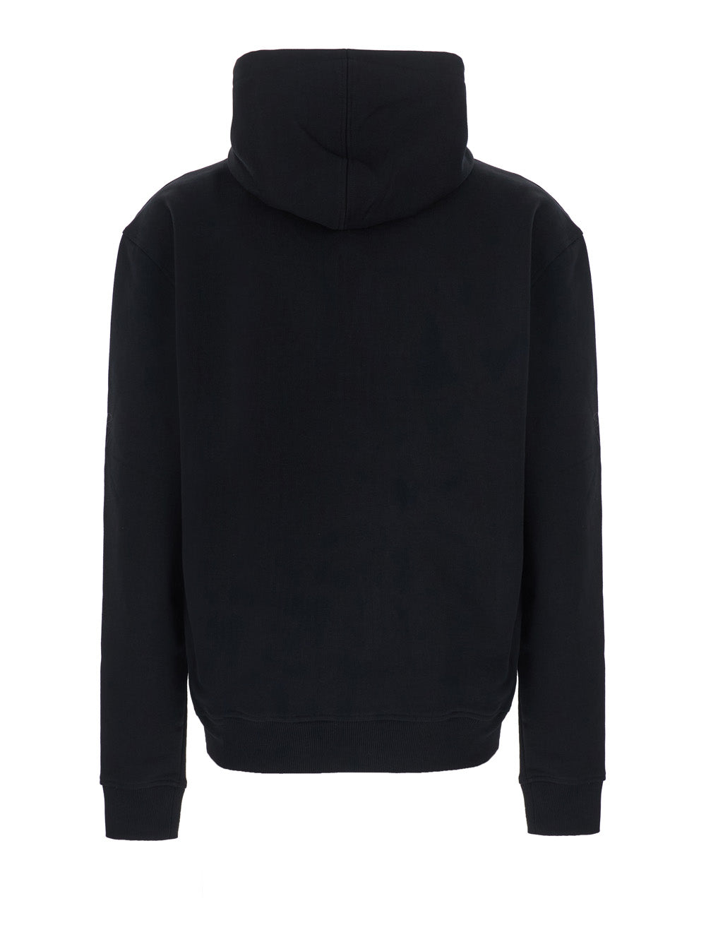 Ami Paris Men Hoodie With Red Ami De Coeur Logo, Cotton, Black, Unisex AMI PARIS