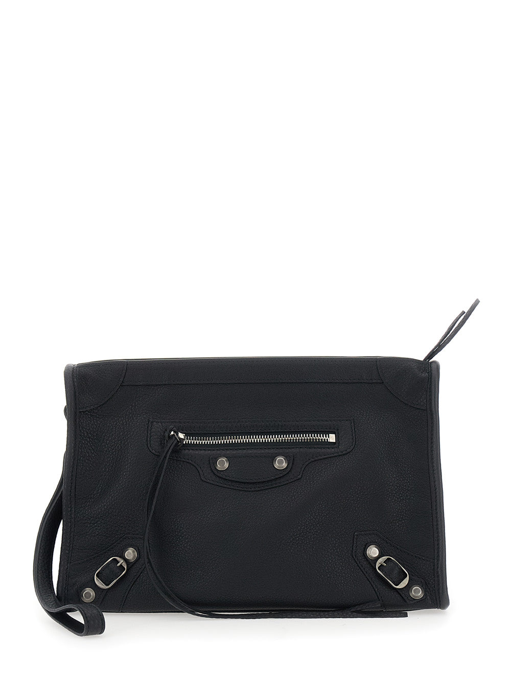 Balenciaga Men Genuine Grained Leather Pn BALENCIAGA