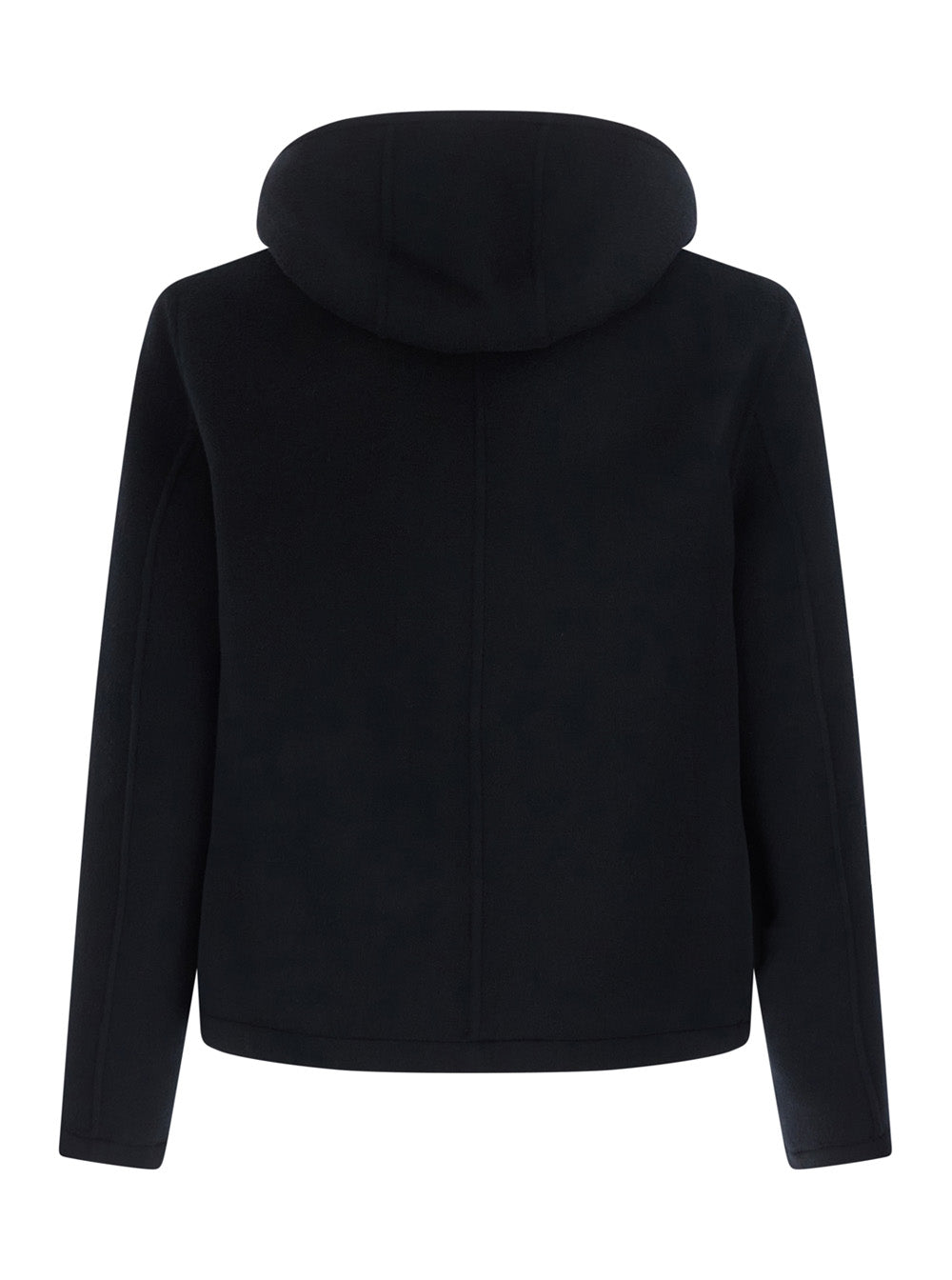 Fendi Men Lana Double Ff Full Zip Cappuccio FENDI