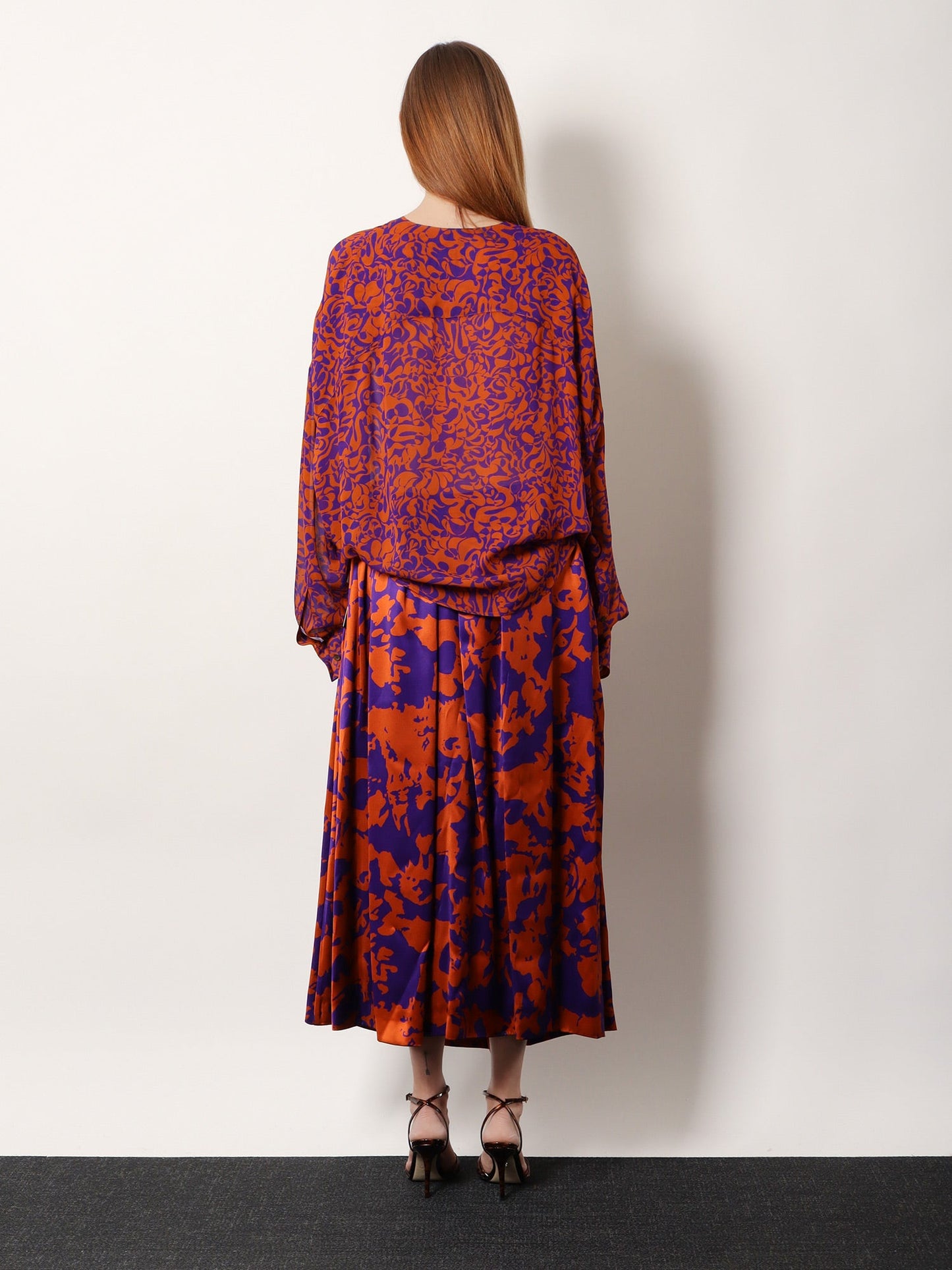 Dries Van Noten Women Camiel Cotton Shirt With Multicolor Print DRIES VAN NOTEN