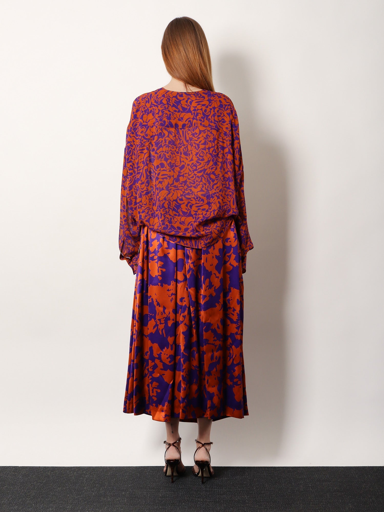 Dries Van Noten Women Camiel Cotton Shirt With Multicolor Print DRIES VAN NOTEN