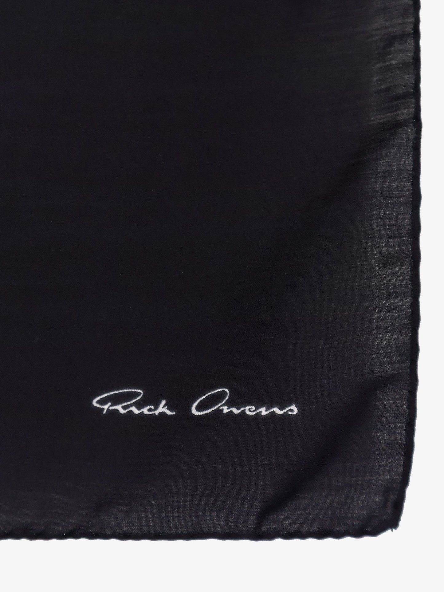 Rick Owens Men Modal And Silk Blend Scarf RICK OWENS