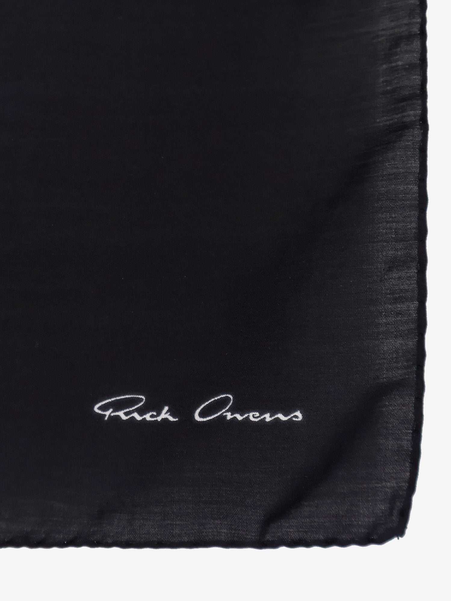 Rick Owens Men Modal And Silk Blend Scarf RICK OWENS