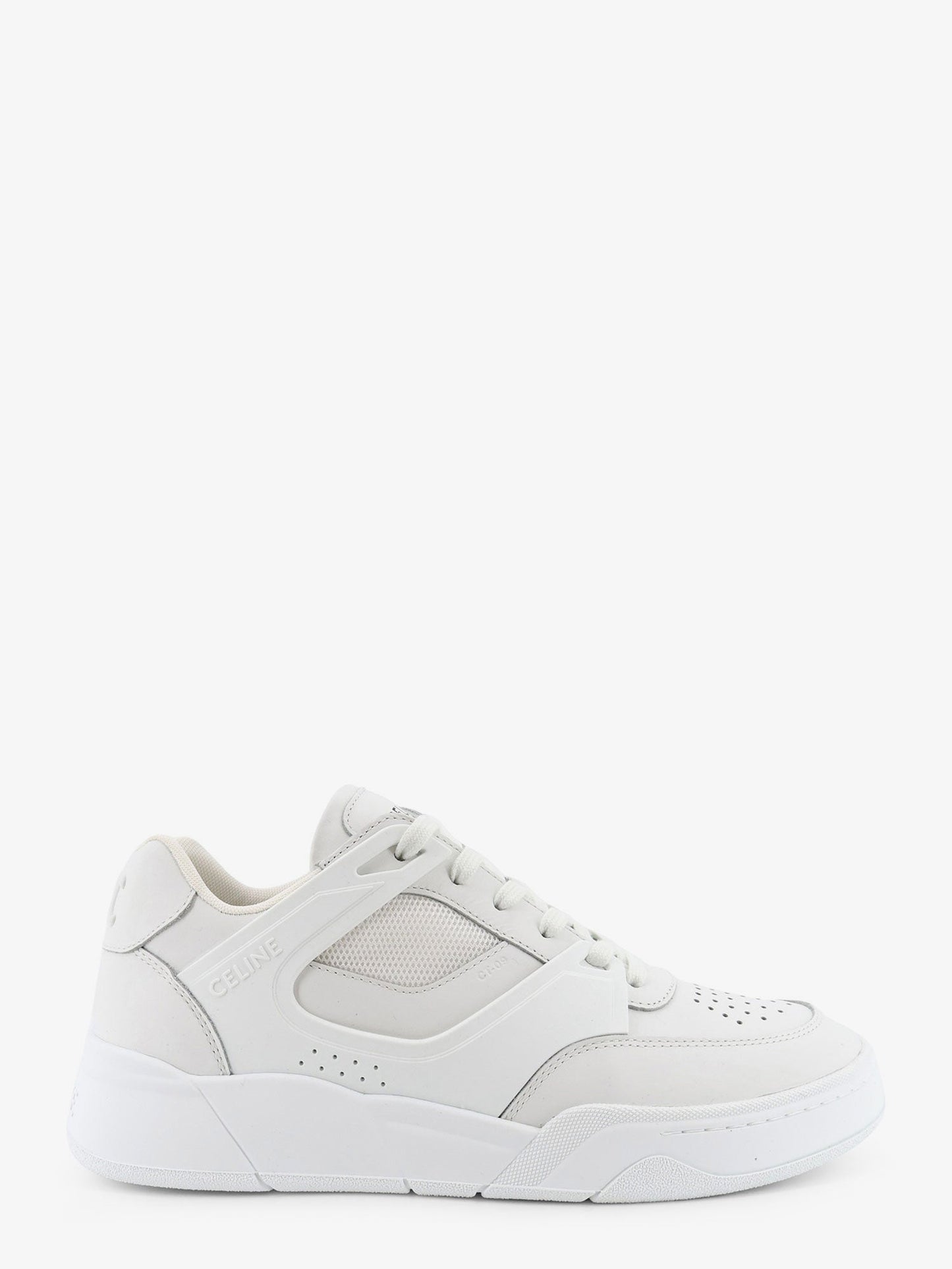 Celine Men Ct-09 Leather Sneakers With Mesh Inserts CELINE