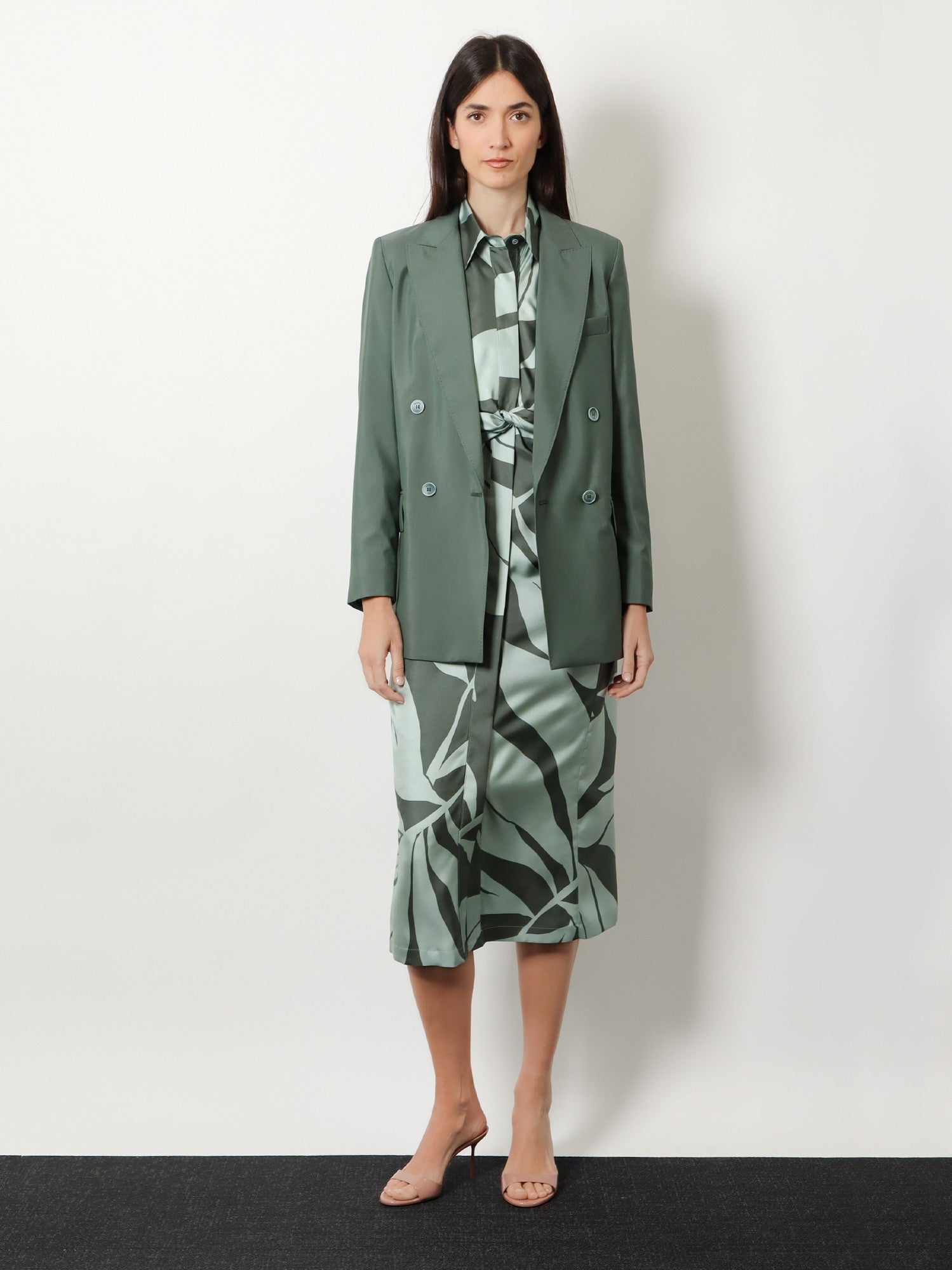 Max Mara Women Mxmalbata Virgin Wool And Silk Blazer MAX MARA