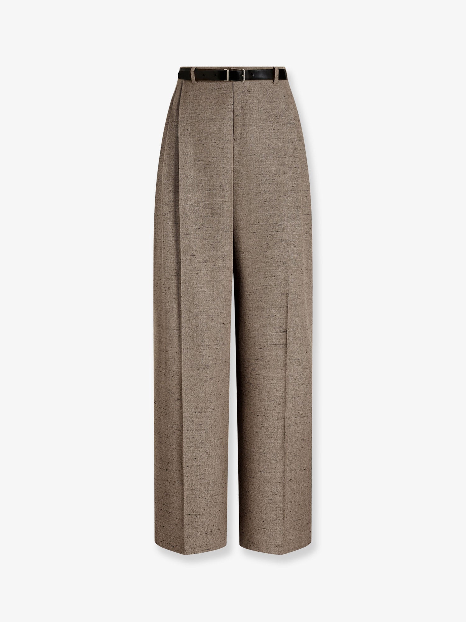 Dolce & Gabbana Women Melange Trousers With Belt DOLCE & GABBANA
