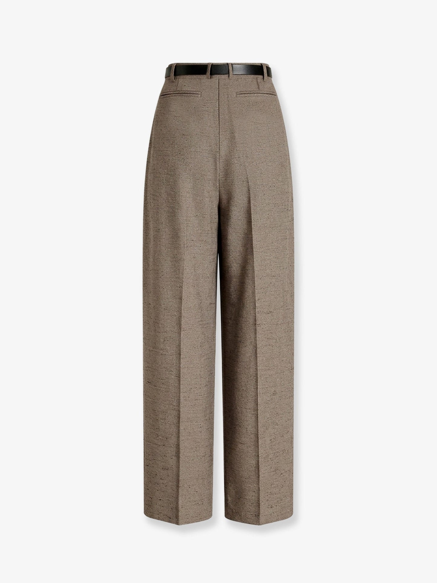 Dolce & Gabbana Women Melange Trousers With Belt DOLCE & GABBANA