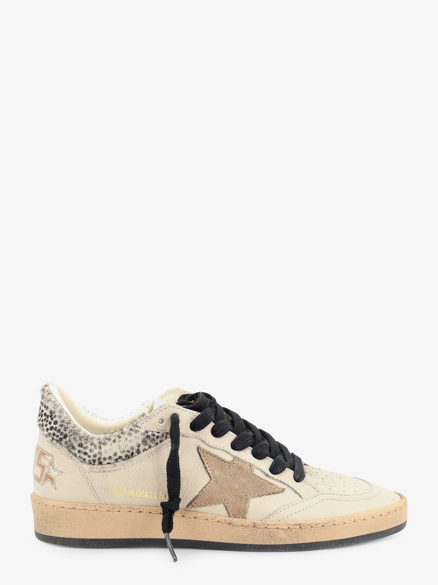 Golden Goose Deluxe Brand Women Ballstar Leather Sneakers With Iconic Side Logo GOLDEN GOOSE