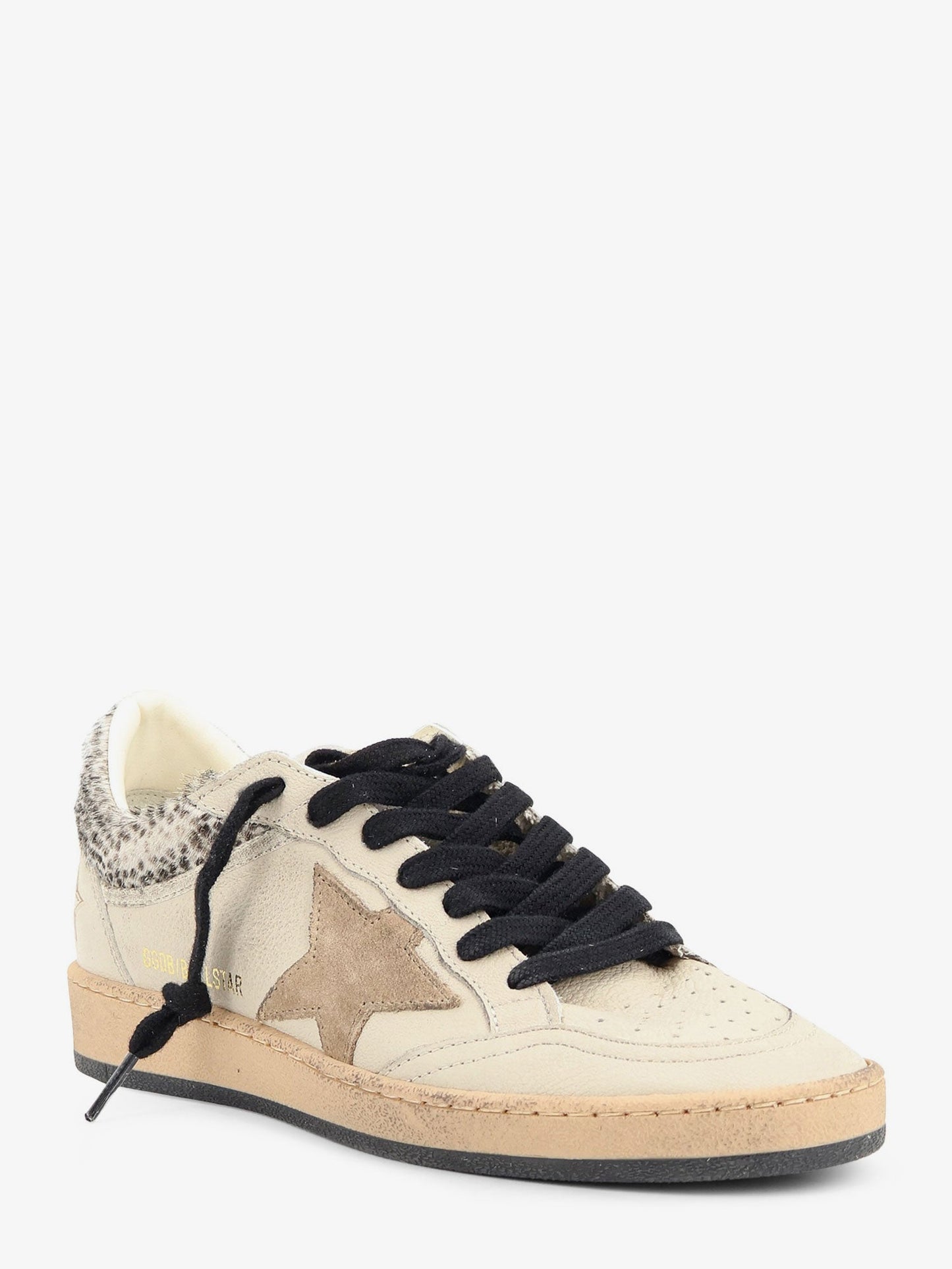 Golden Goose Deluxe Brand Women Ballstar Leather Sneakers With Iconic Side Logo GOLDEN GOOSE
