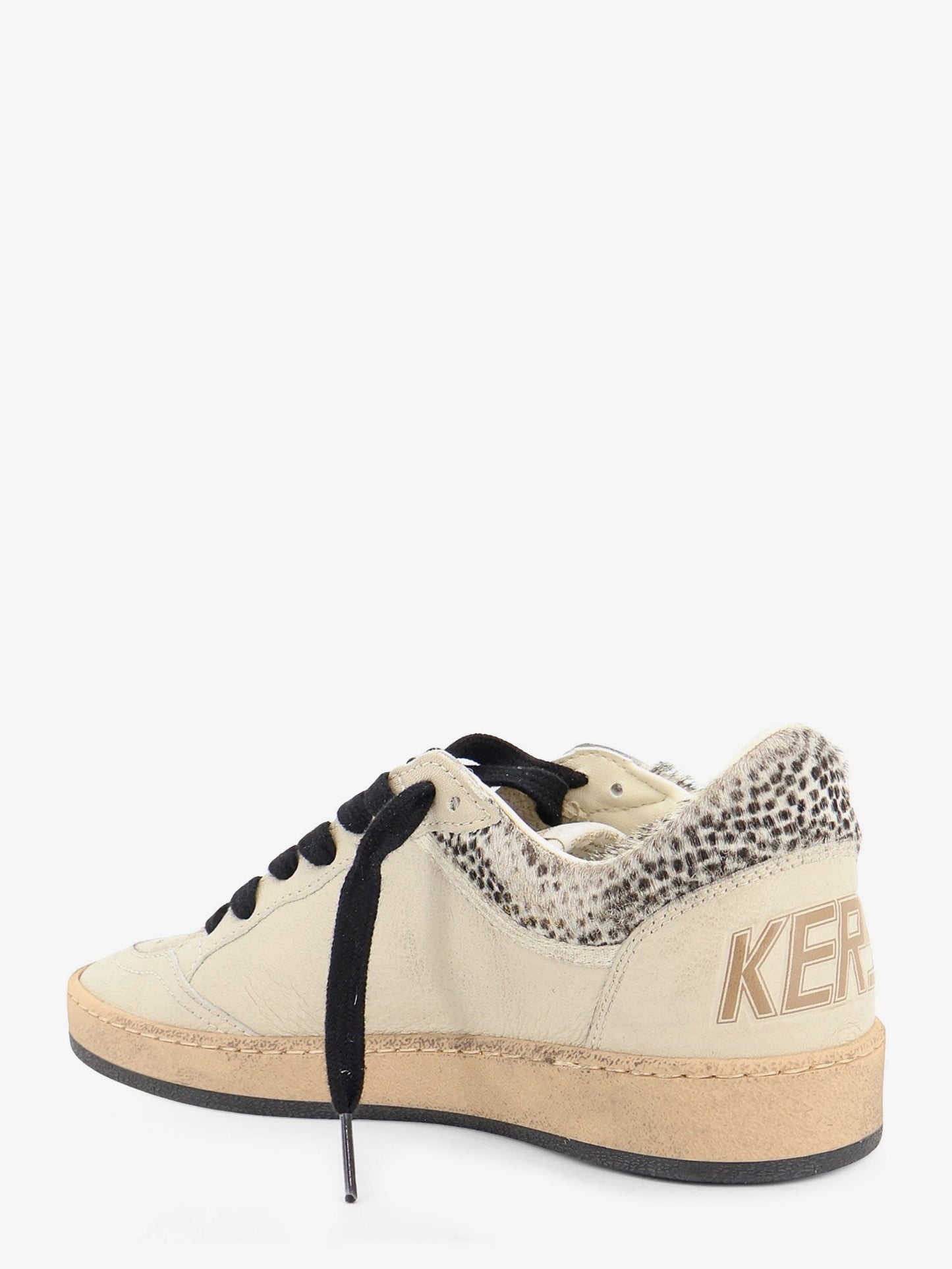 Golden Goose Deluxe Brand Women Ballstar Leather Sneakers With Iconic Side Logo GOLDEN GOOSE