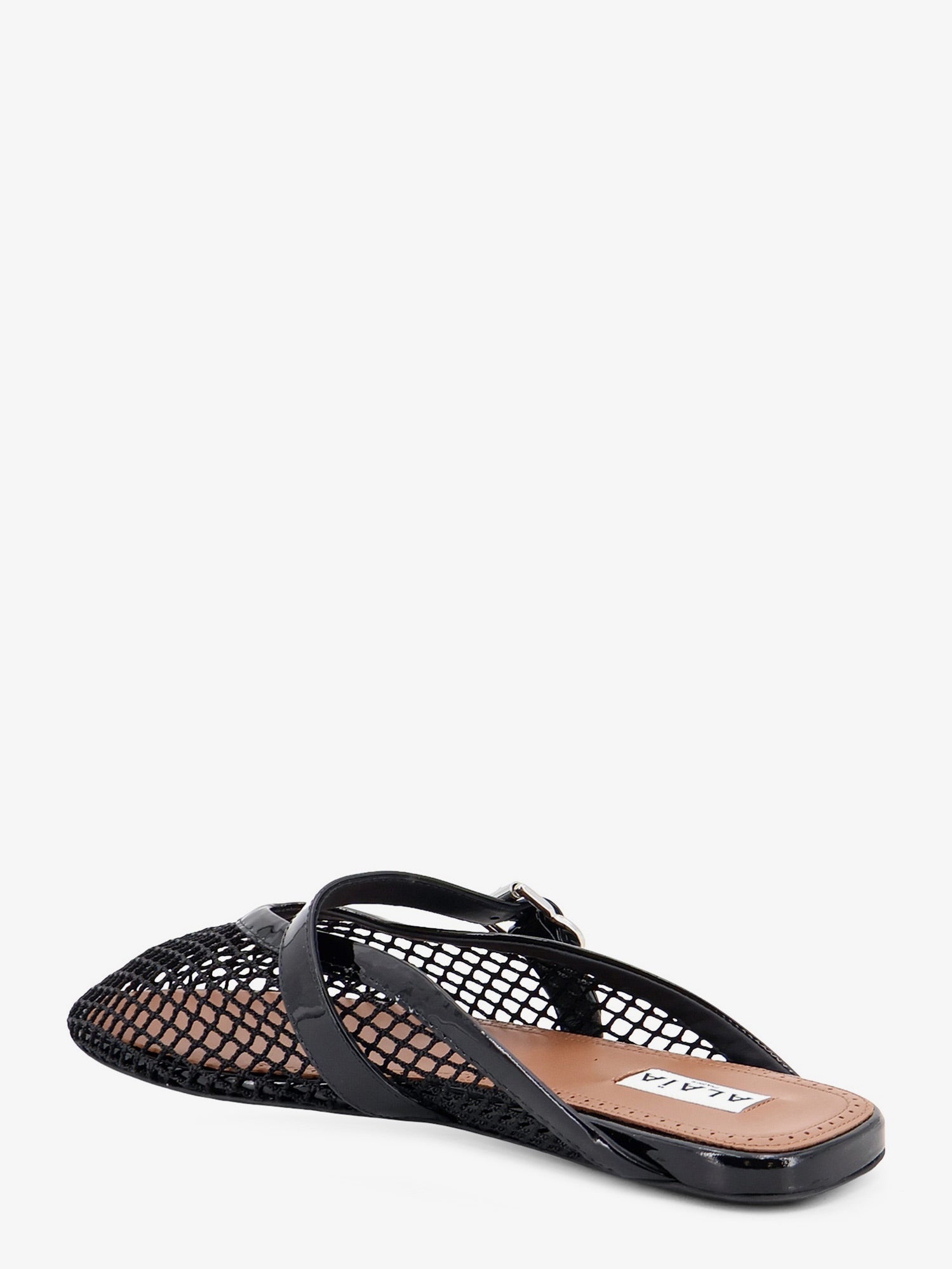 Alaia Women Flat Mesh Sandals ALAIA