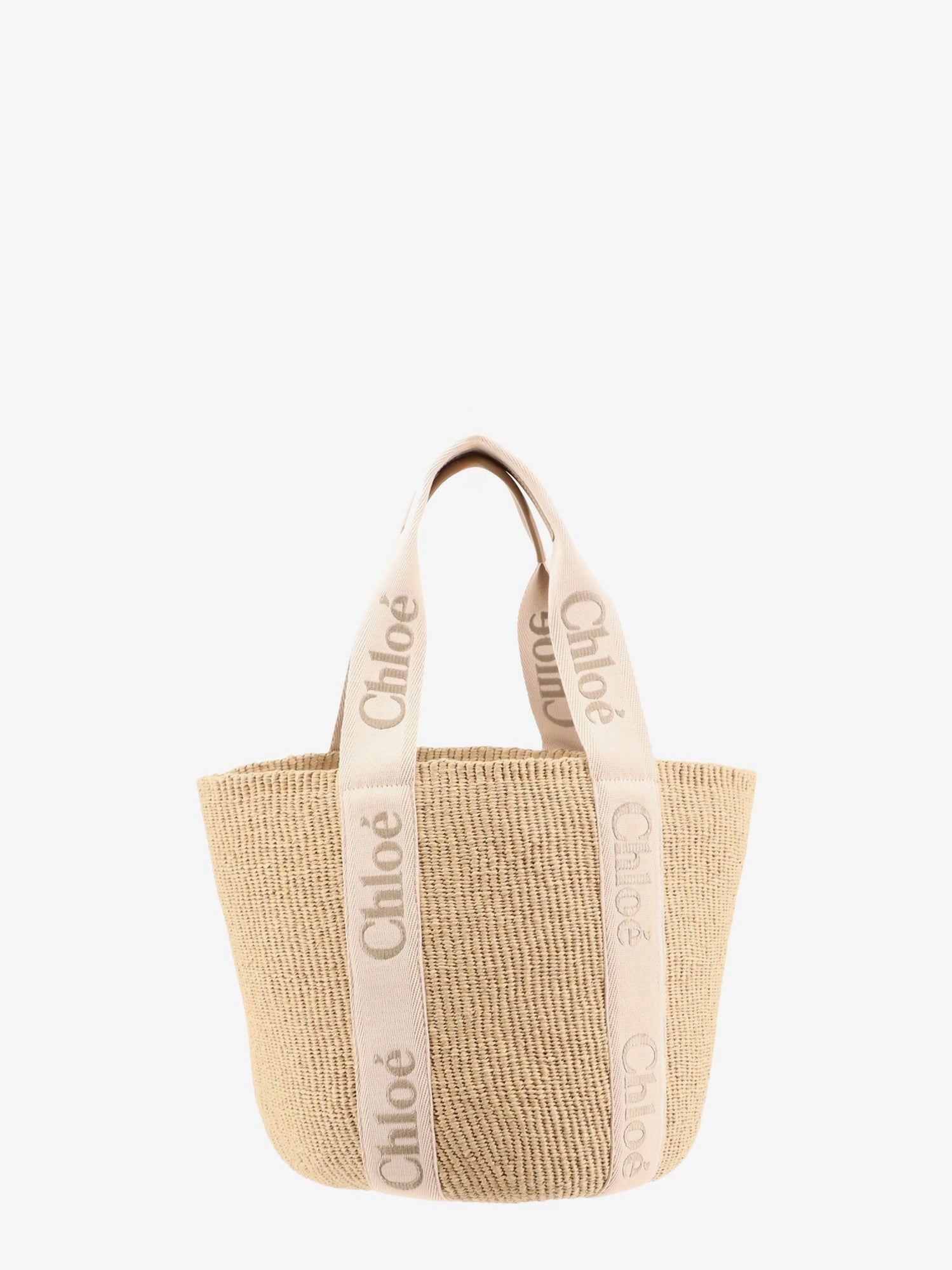 Chloe' Women Woody Raffia Shoulder Bag CHLOE