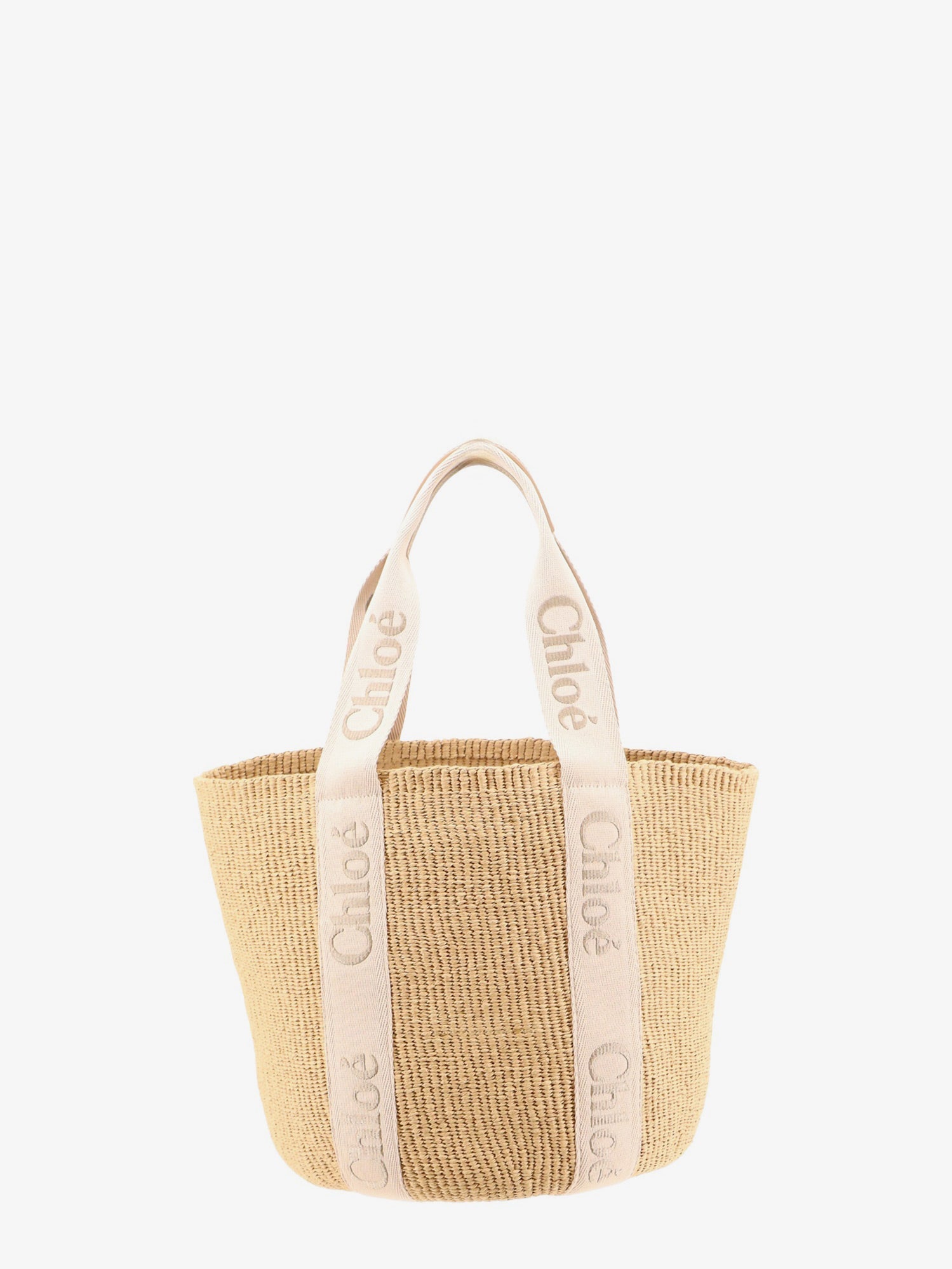Chloe' Women Woody Raffia Shoulder Bag CHLOE