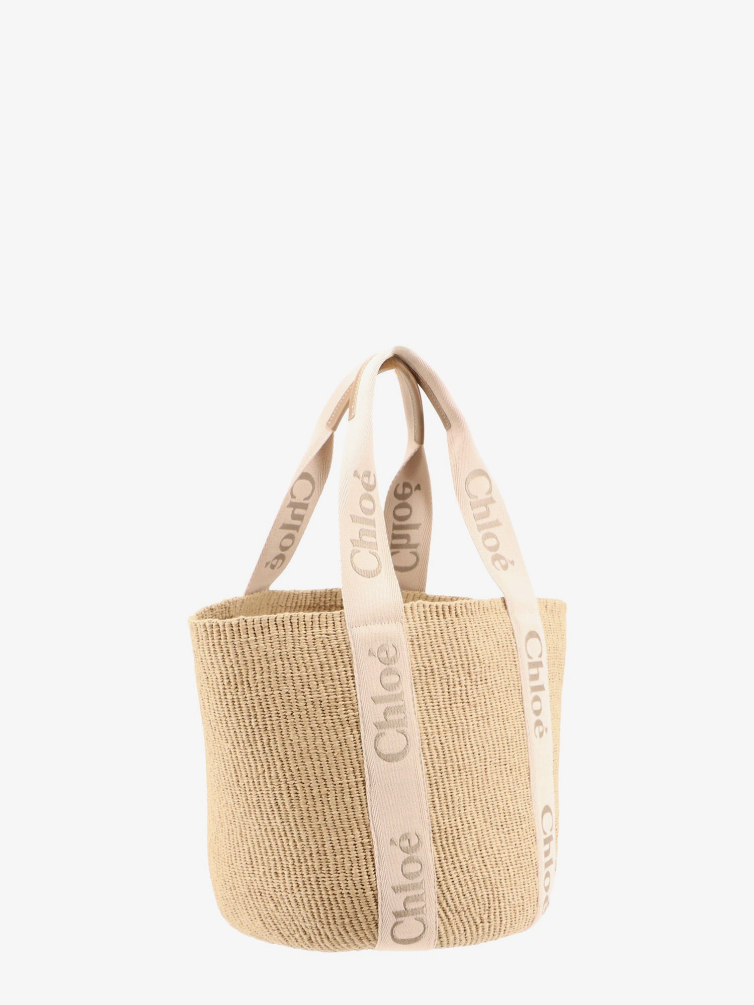 Chloe' Women Woody Raffia Shoulder Bag CHLOE