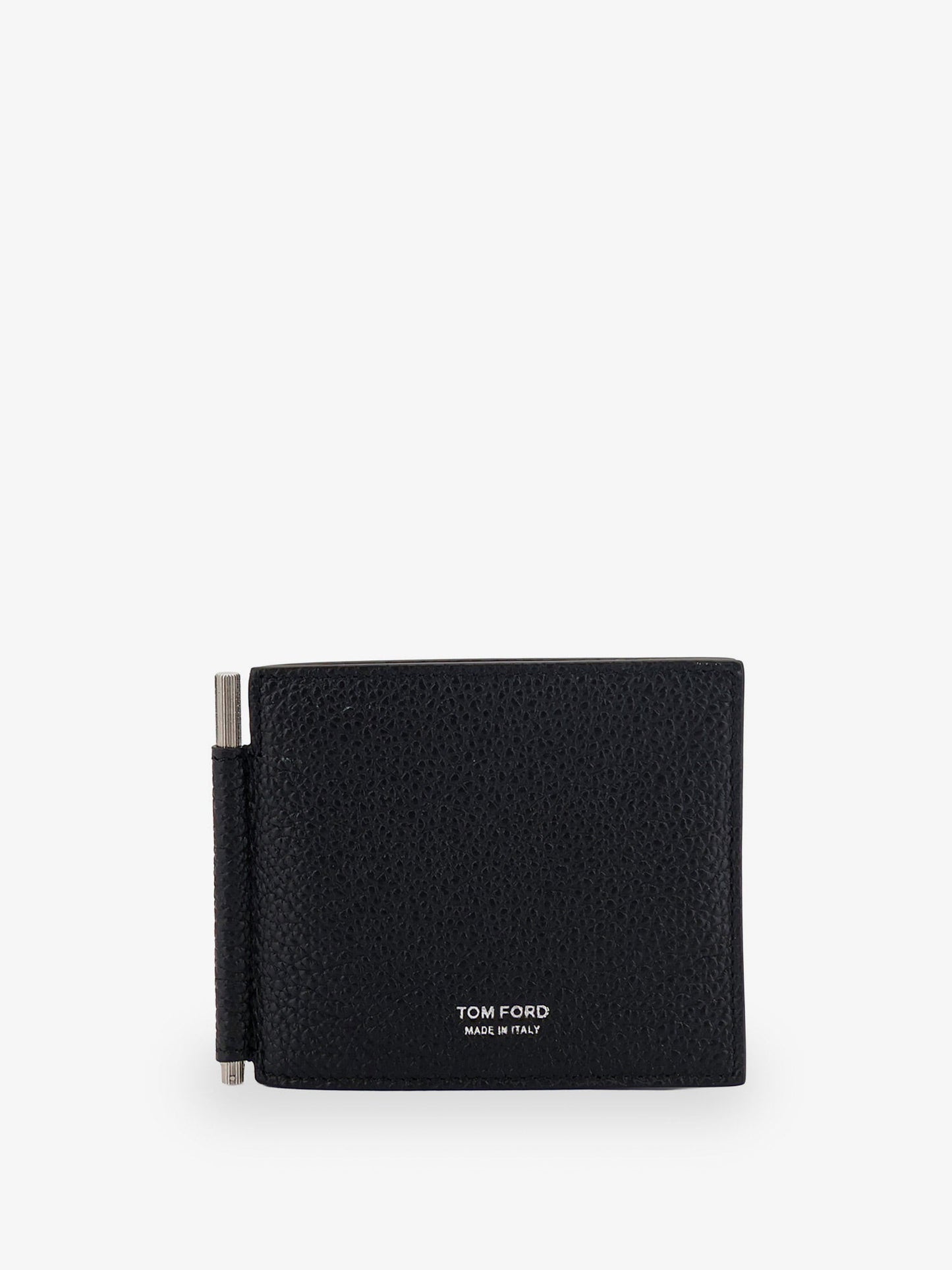 Tom Ford Men Leather Card Holder With Front Logo TOM FORD