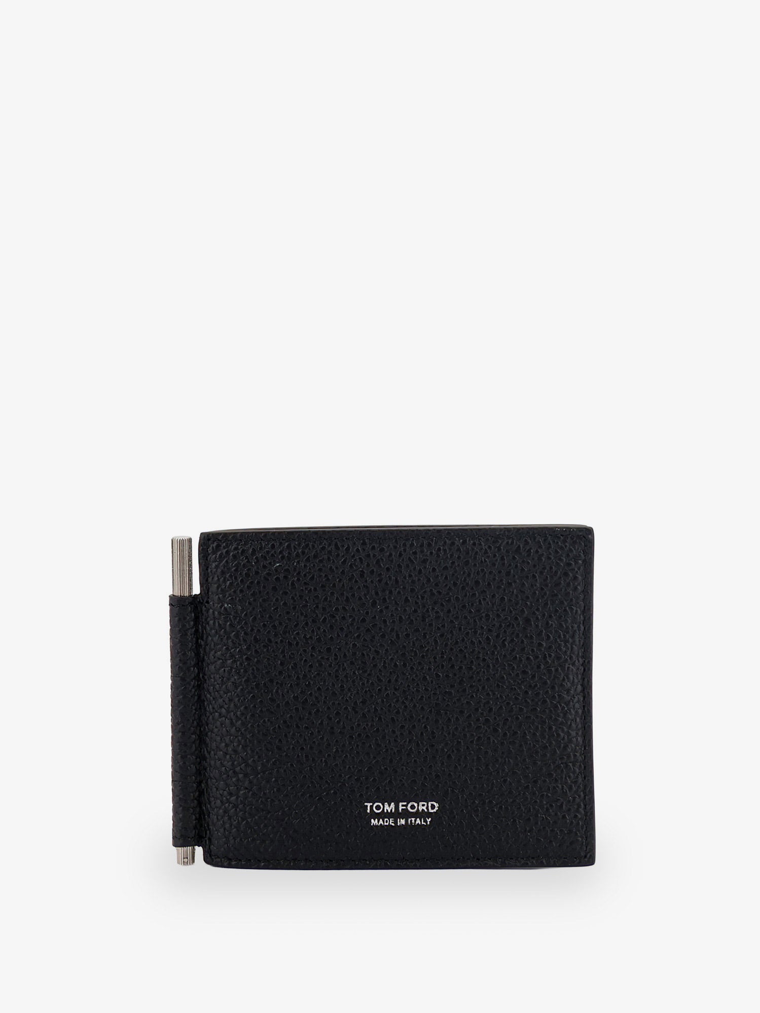 Tom Ford Men Leather Card Holder With Front Logo TOM FORD