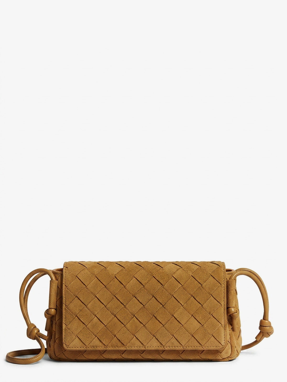 Bottega Veneta Women Notturno Suede Pouch BOTTEGA VENETA