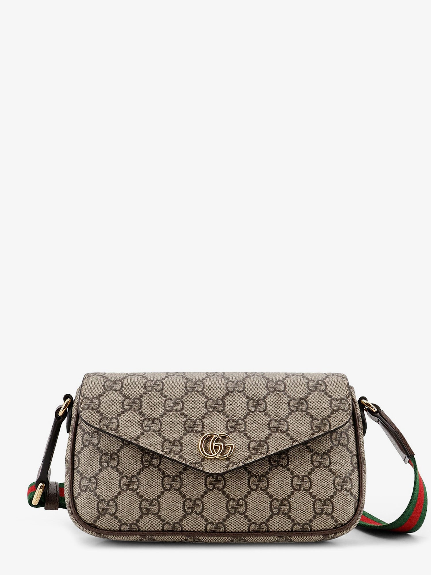 Gucci Women Ophidia Gg Supreme Fabric Crossbody Bag GUCCI