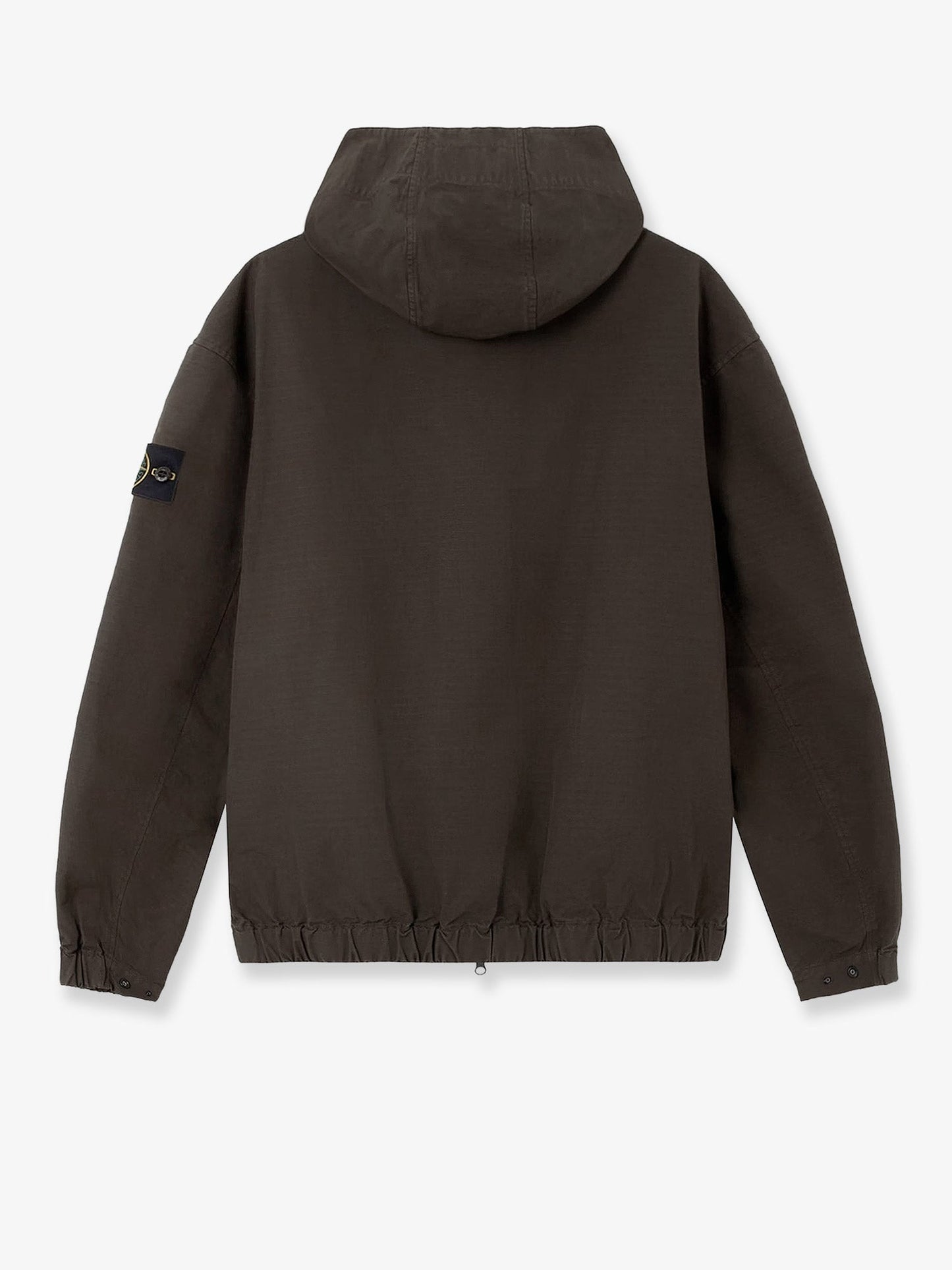 Stone Island Men Hooded Organic Cotton Jacket STONE ISLAND