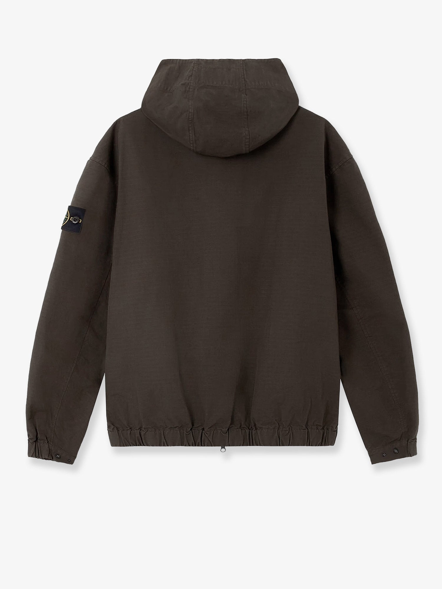 Stone Island Men Hooded Organic Cotton Jacket STONE ISLAND