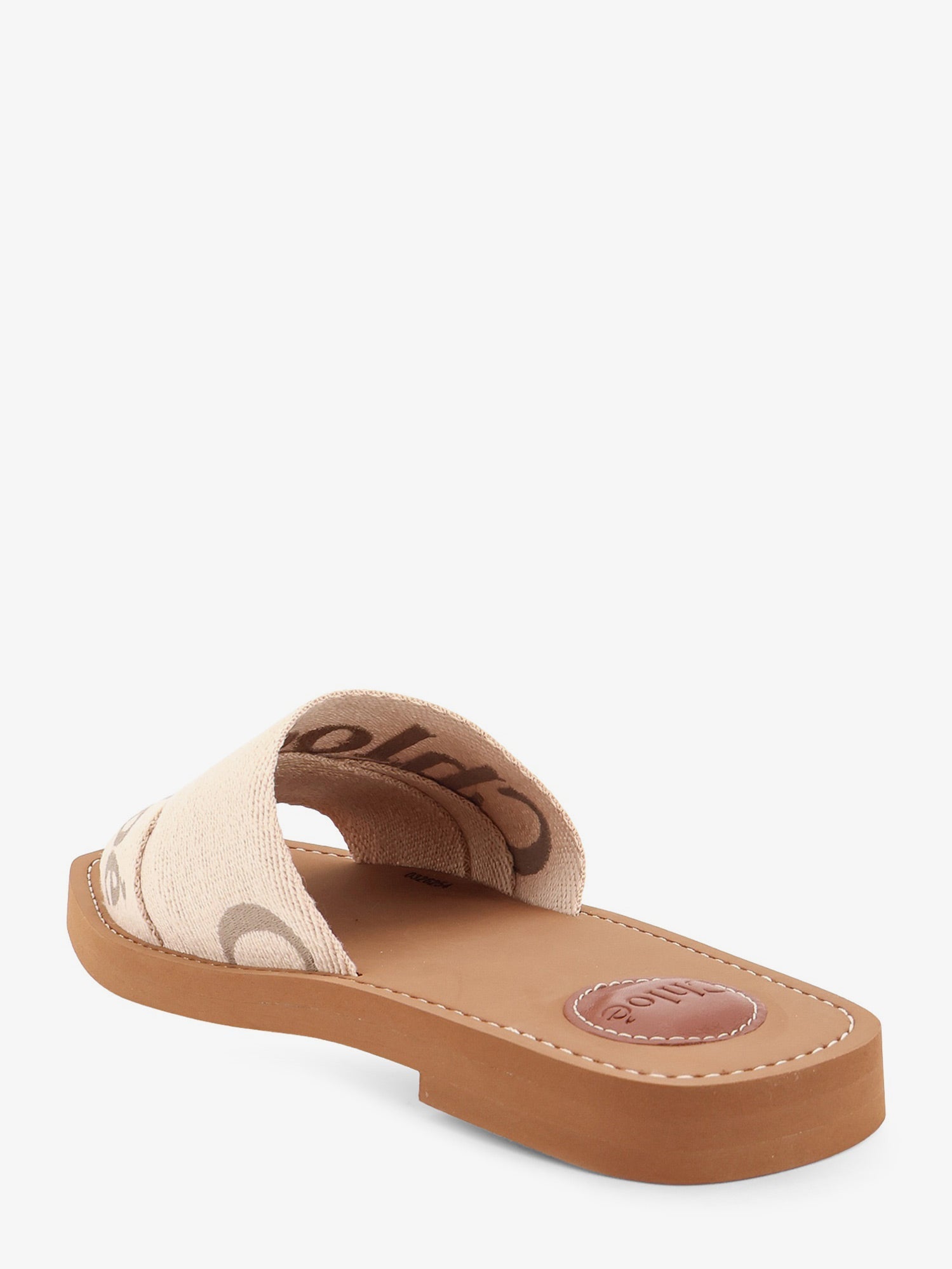 Chloe' Women Woody Linen Sandals CHLOE
