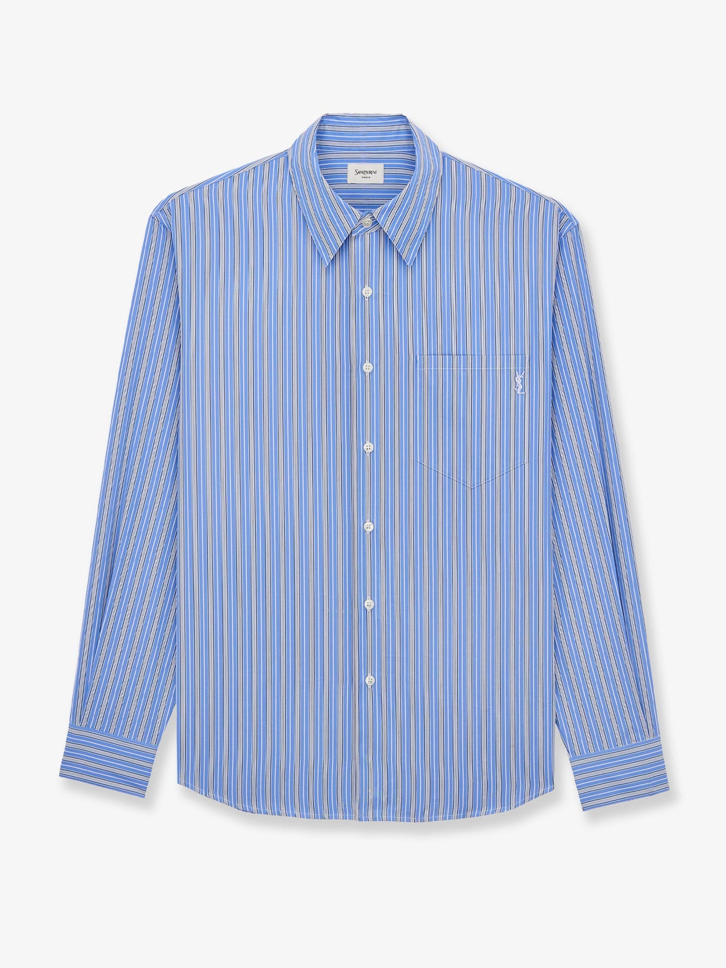 Saint Laurent Men Cassandre Cotton Shirt SAINT LAURENT