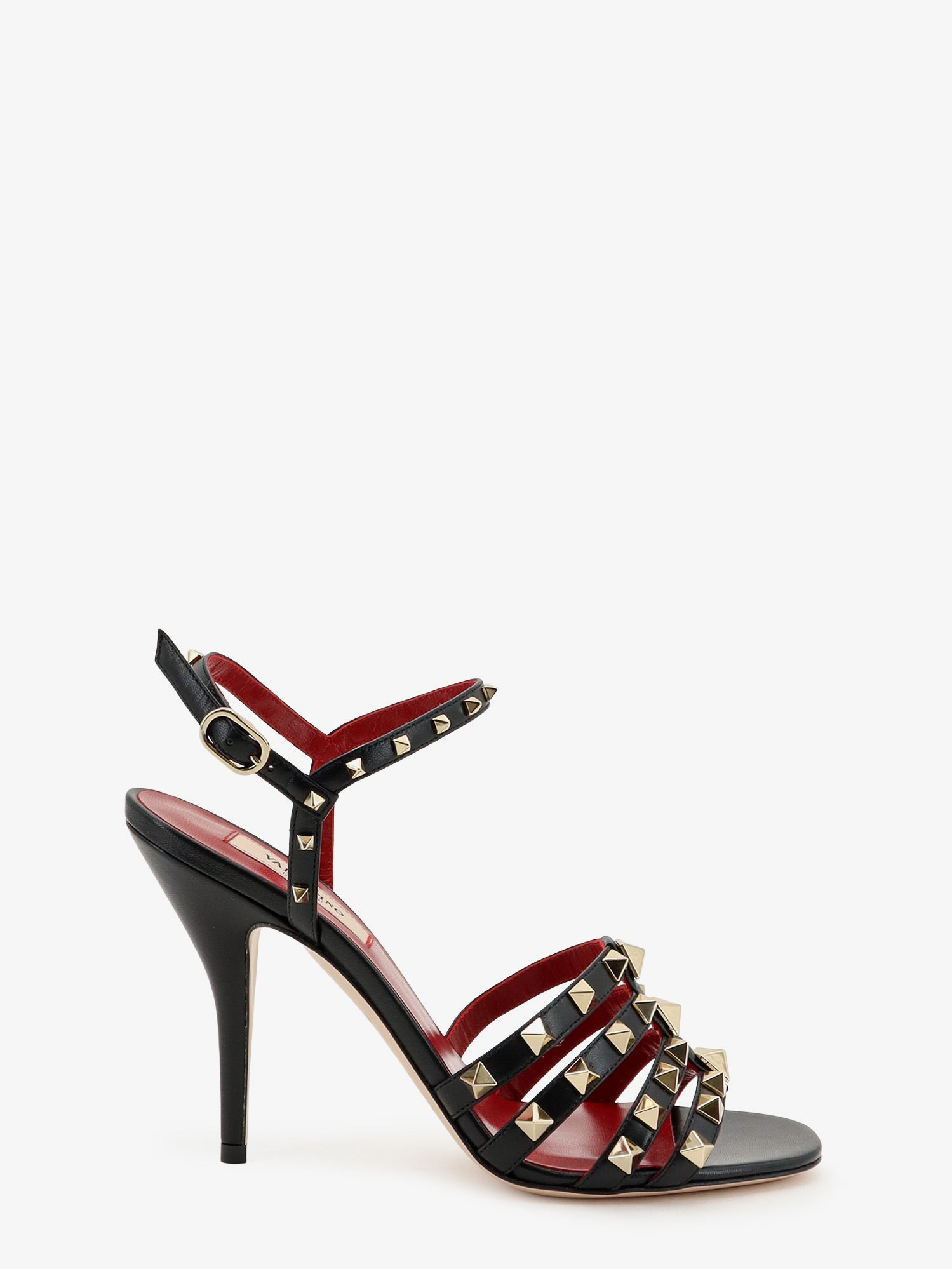 Valentino Garavani Women Rockstud Leather Sandals With Iconic All-Over Studs VALENTINO GARAVANI