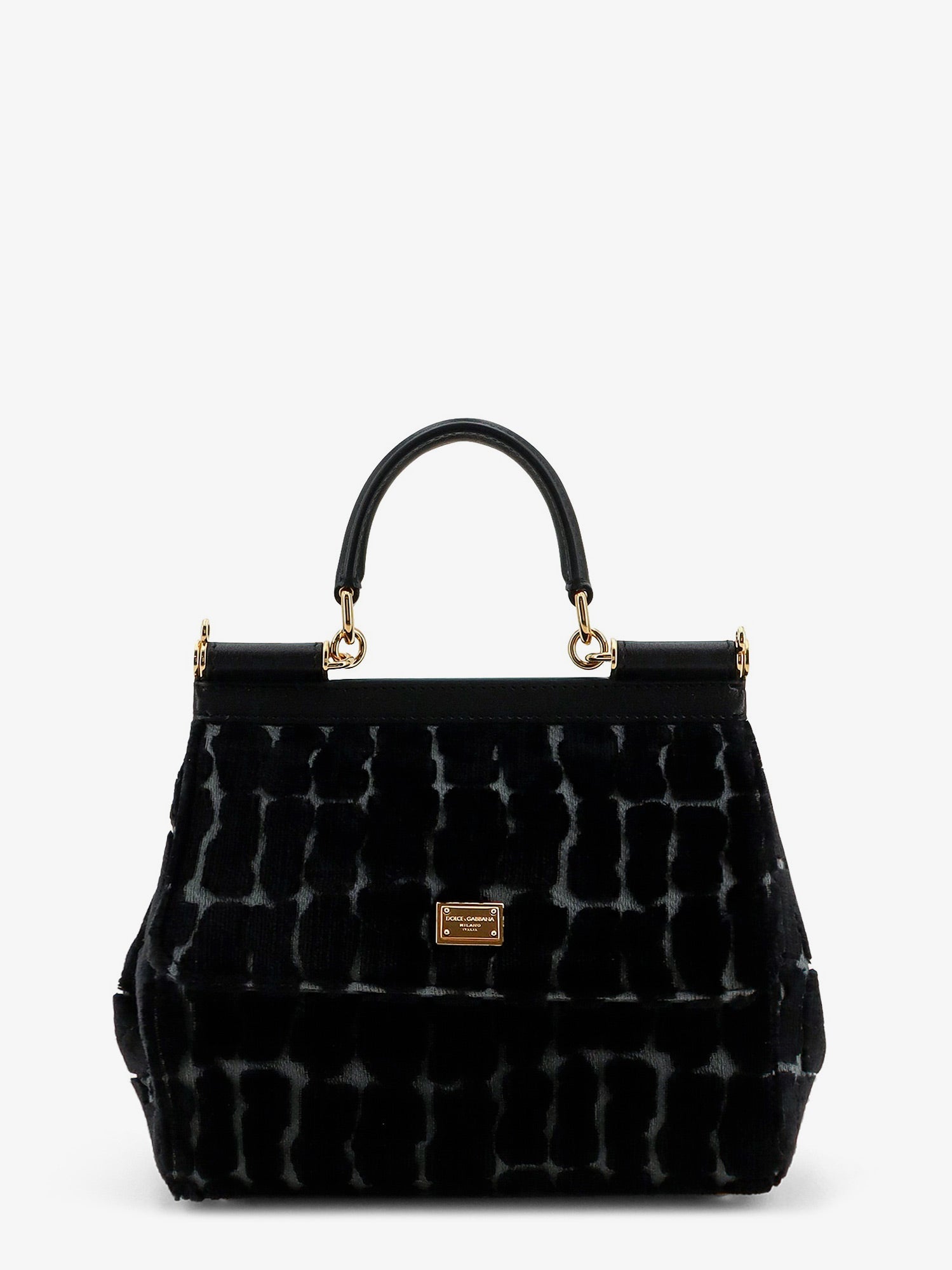 Dolce & Gabbana Women Sicily Velvet Handbag DOLCE & GABBANA