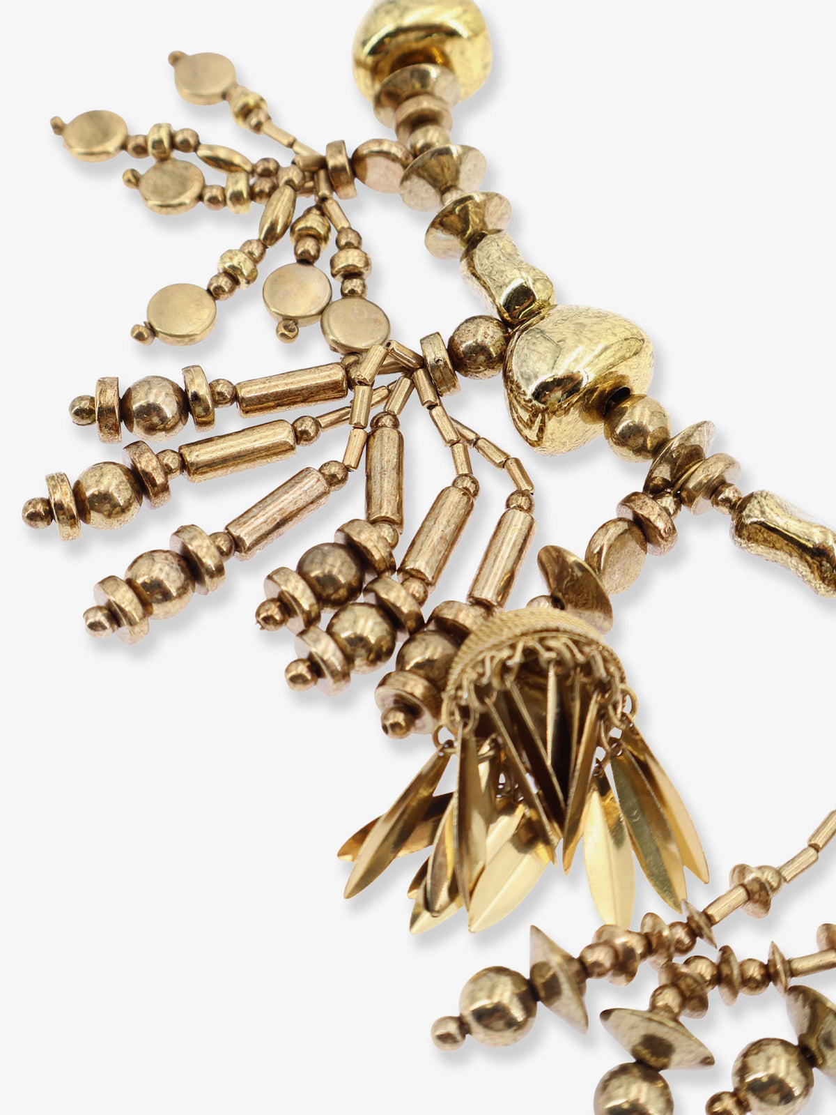 Dries Van Noten Women Tassel Pendant Brass And Resin Necklace DRIES VAN NOTEN