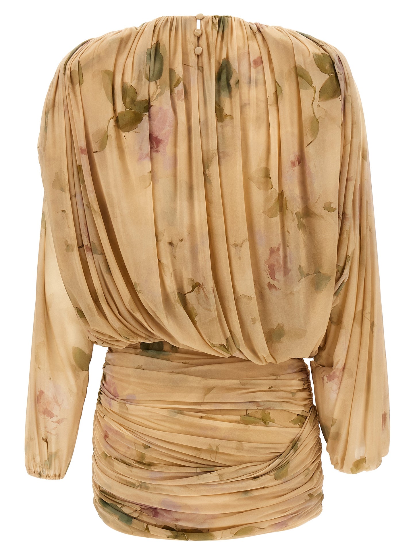 Magda Butrym Women 'Dress 07' Dress Printed With Drapes MAGDA BUTRYM